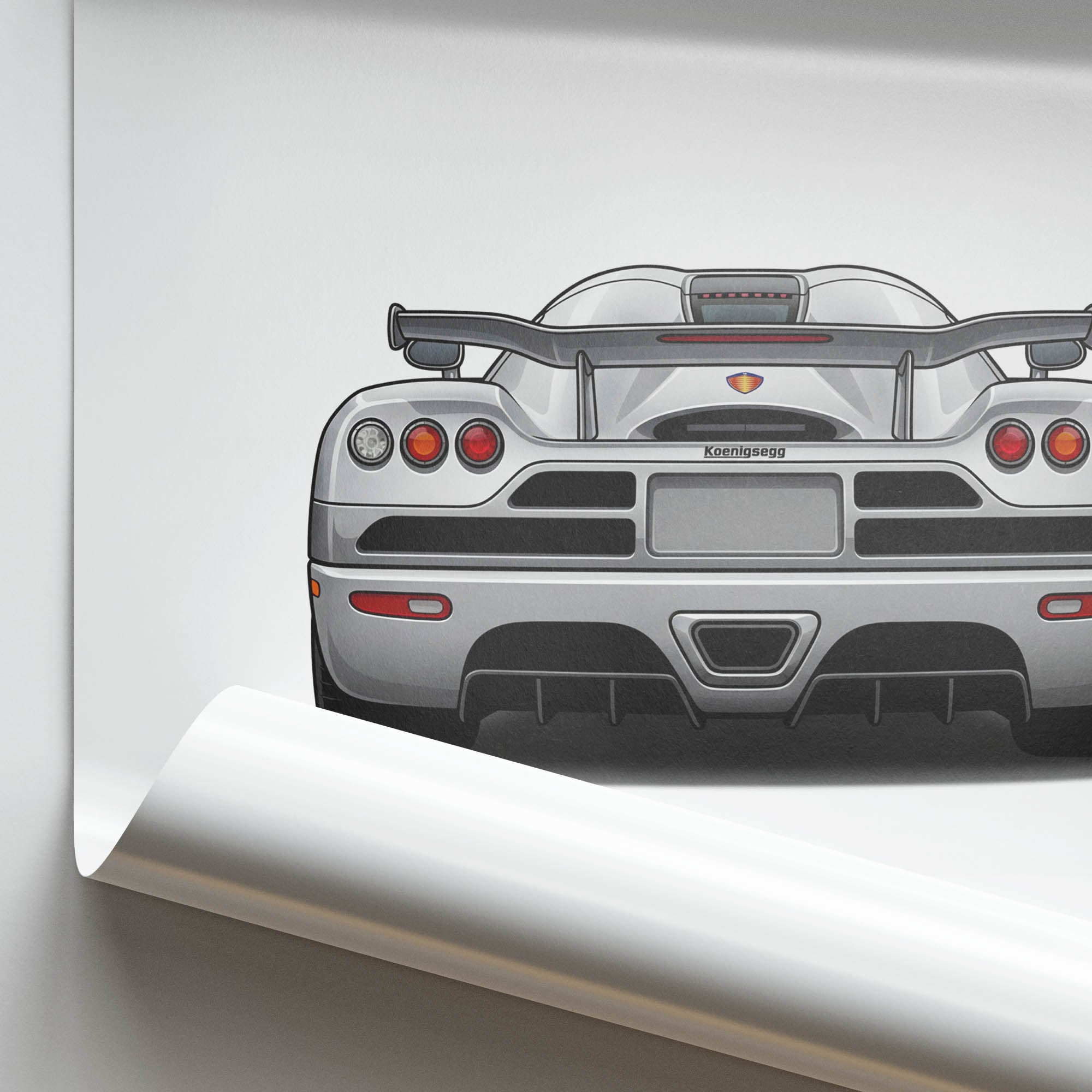 2002 Koenigsegg CC8S – Car Print
