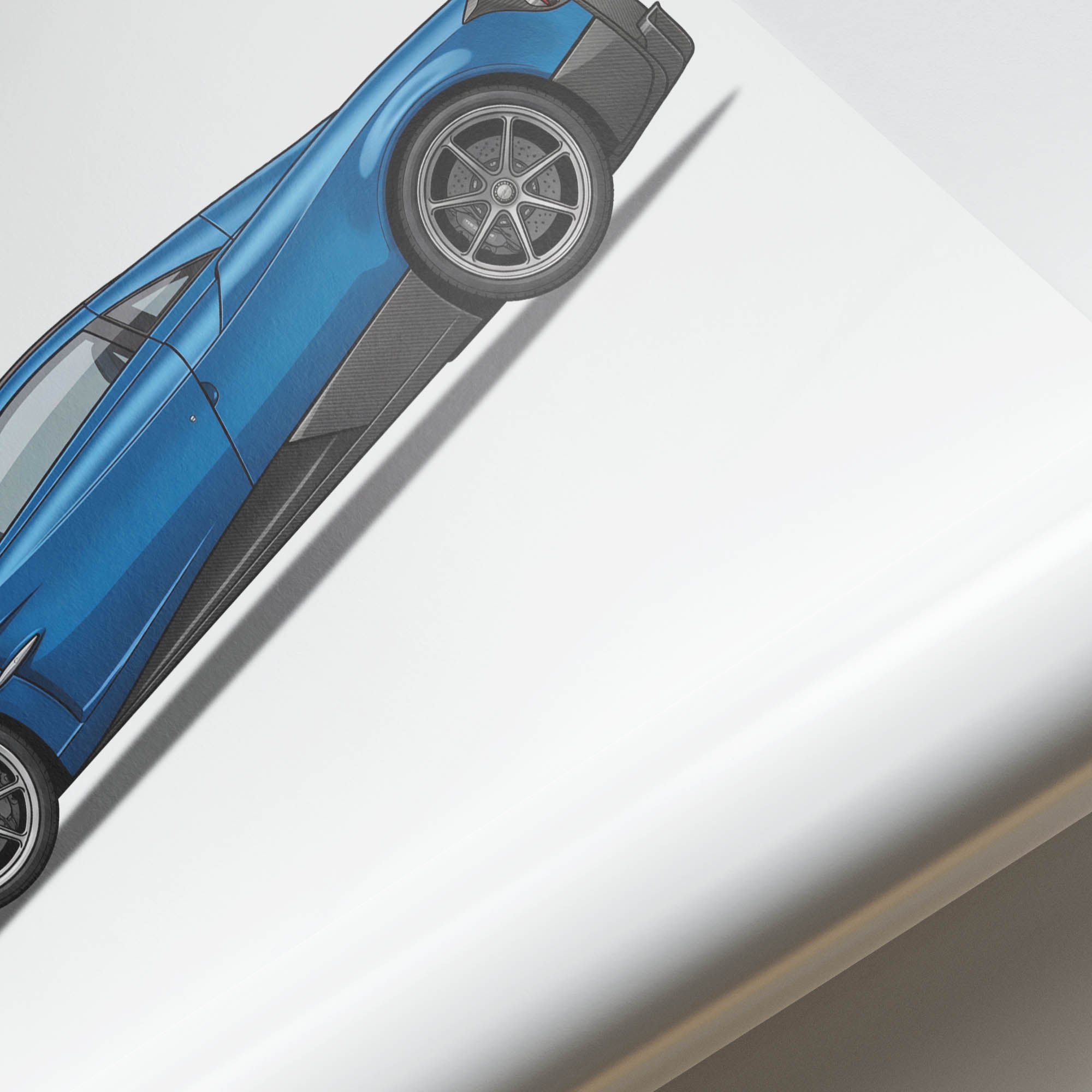 2022 Pagani Huayra Codalunga Semi – Car Print (Side)