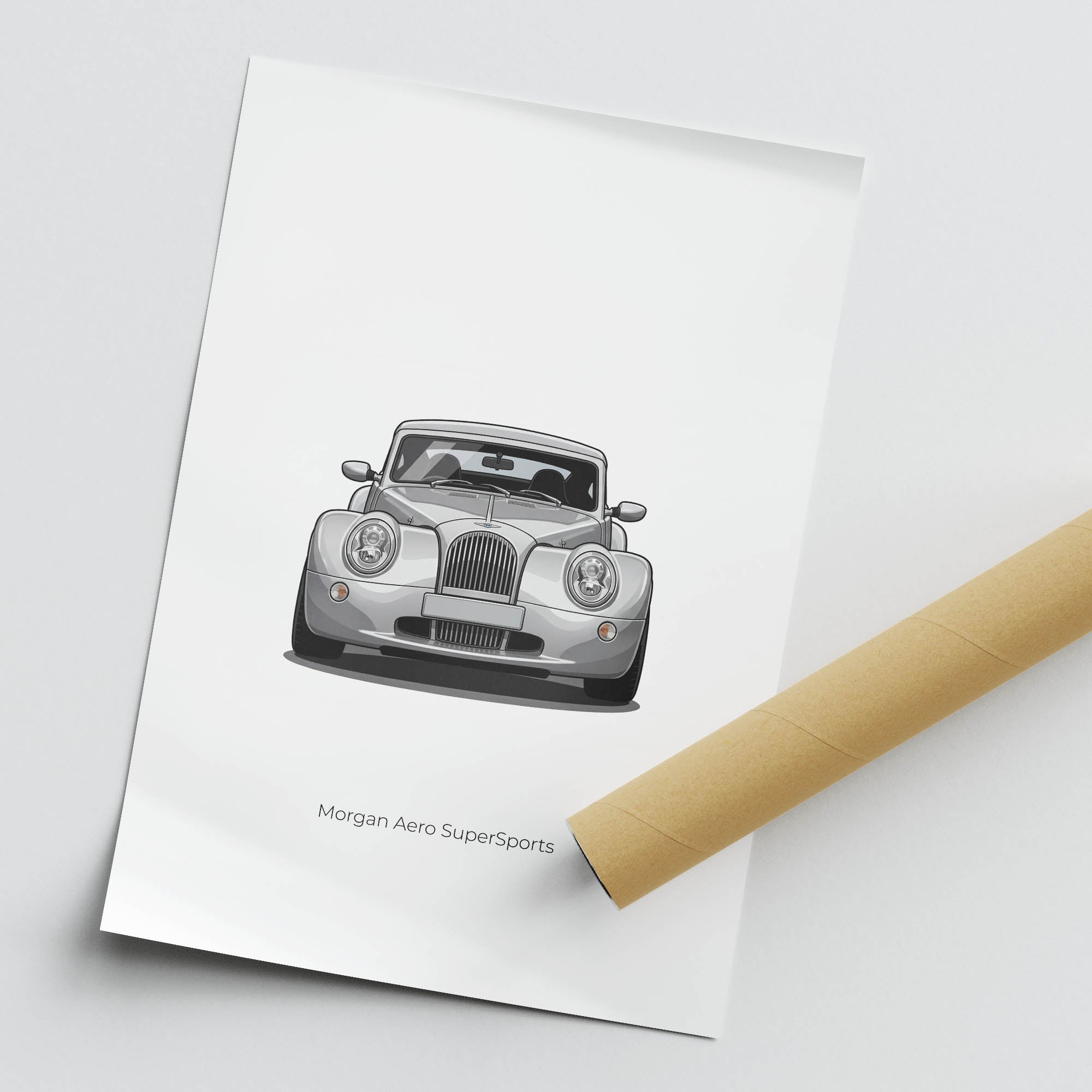 2010 Morgan Aero Supersports – Car Print (Front)