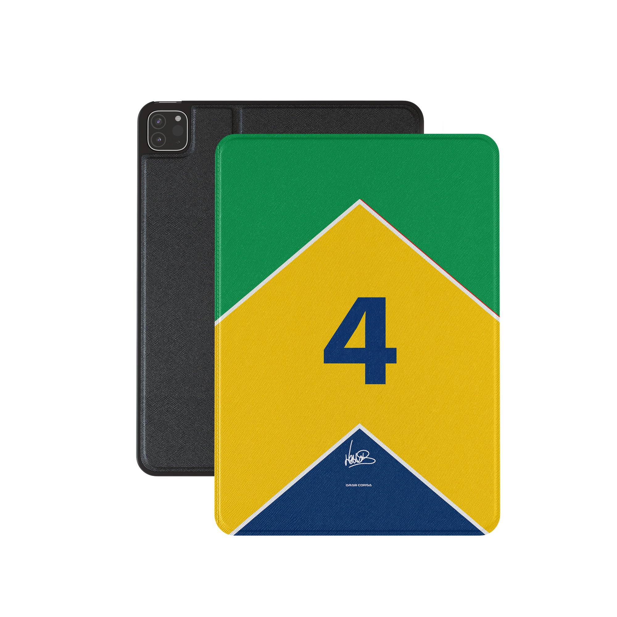 Lando Norris iPad Case - McLaren 2024 Monaco GP Durable Scratch Resistant Cover