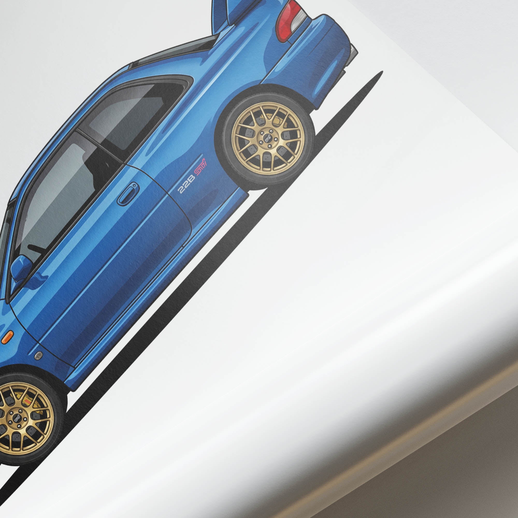 1998 Subaru Impreza 22B STI Sonic – Car Print