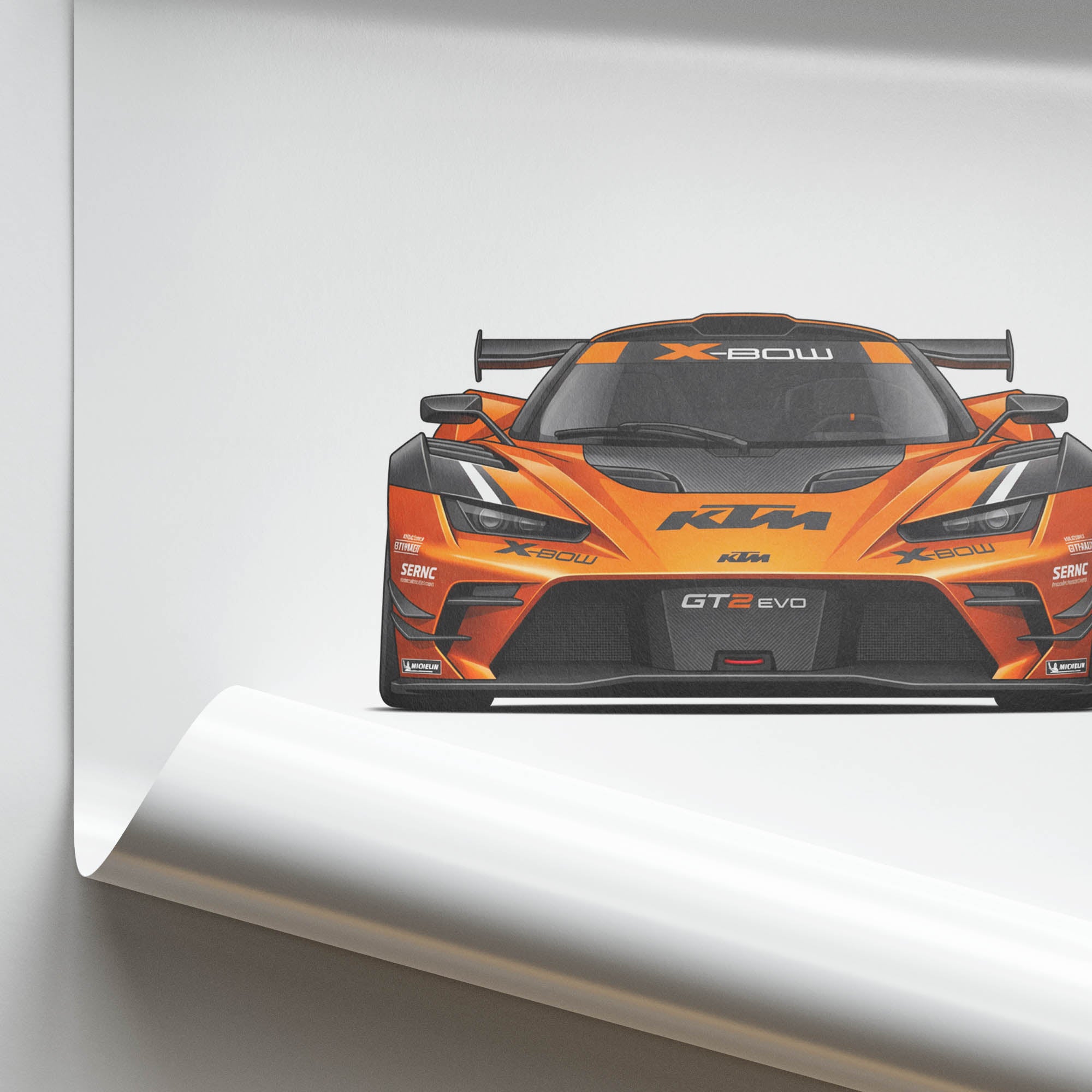2025 KTM X Bow GT2 Evo Ready To Race – Car Print