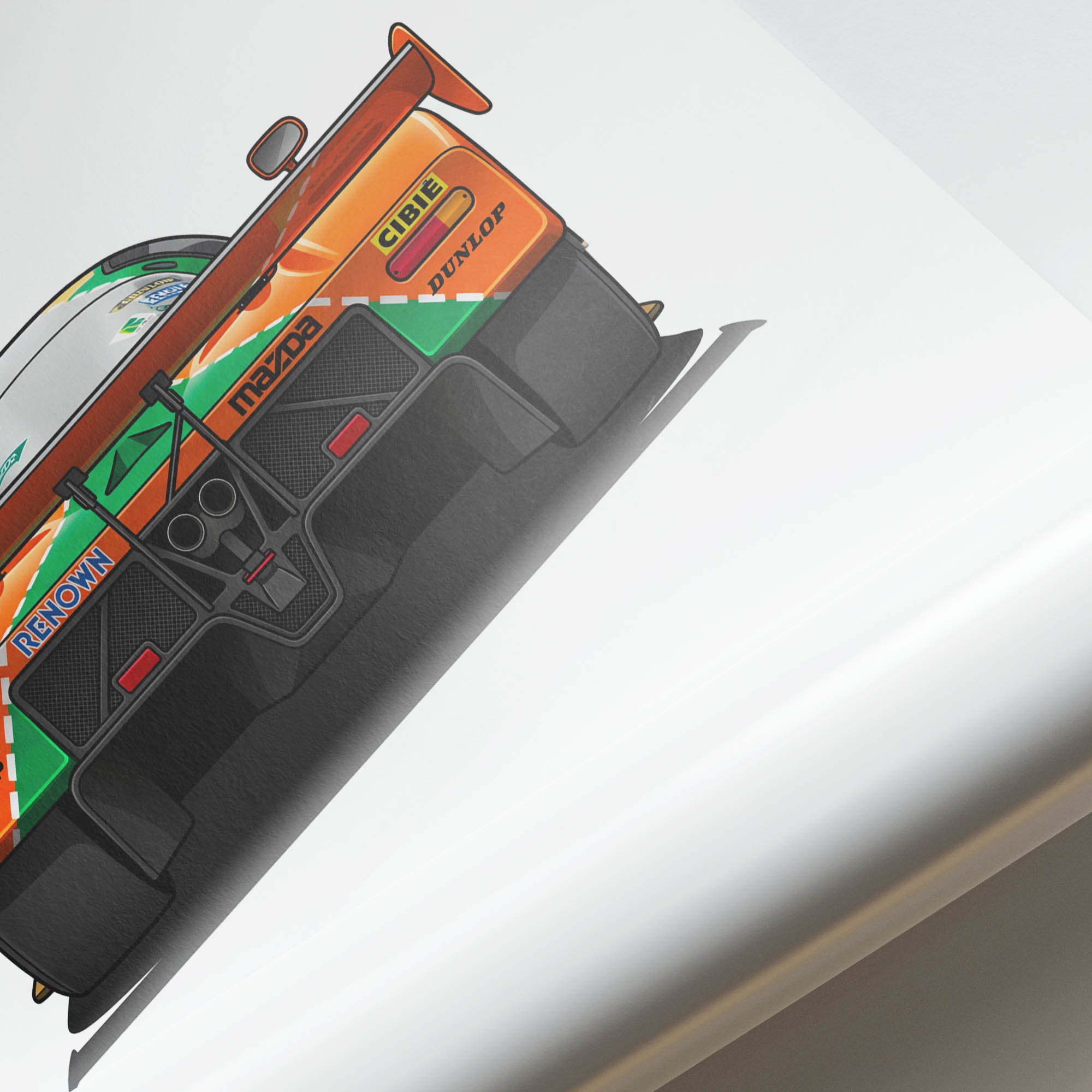 1991 Mazda 787B Race Car – Car Print