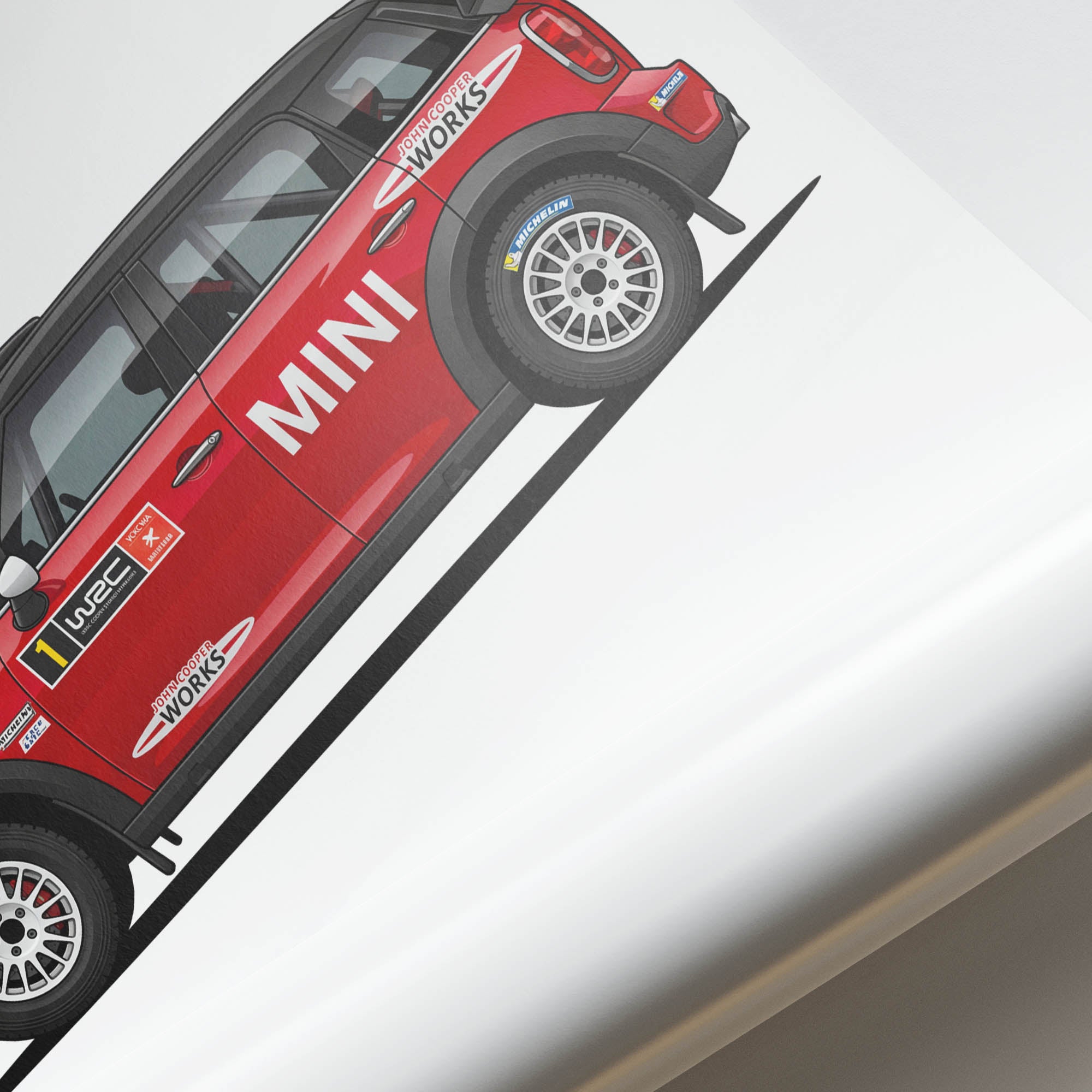 2011 Mini John Cooper Works – Car Print (Side)