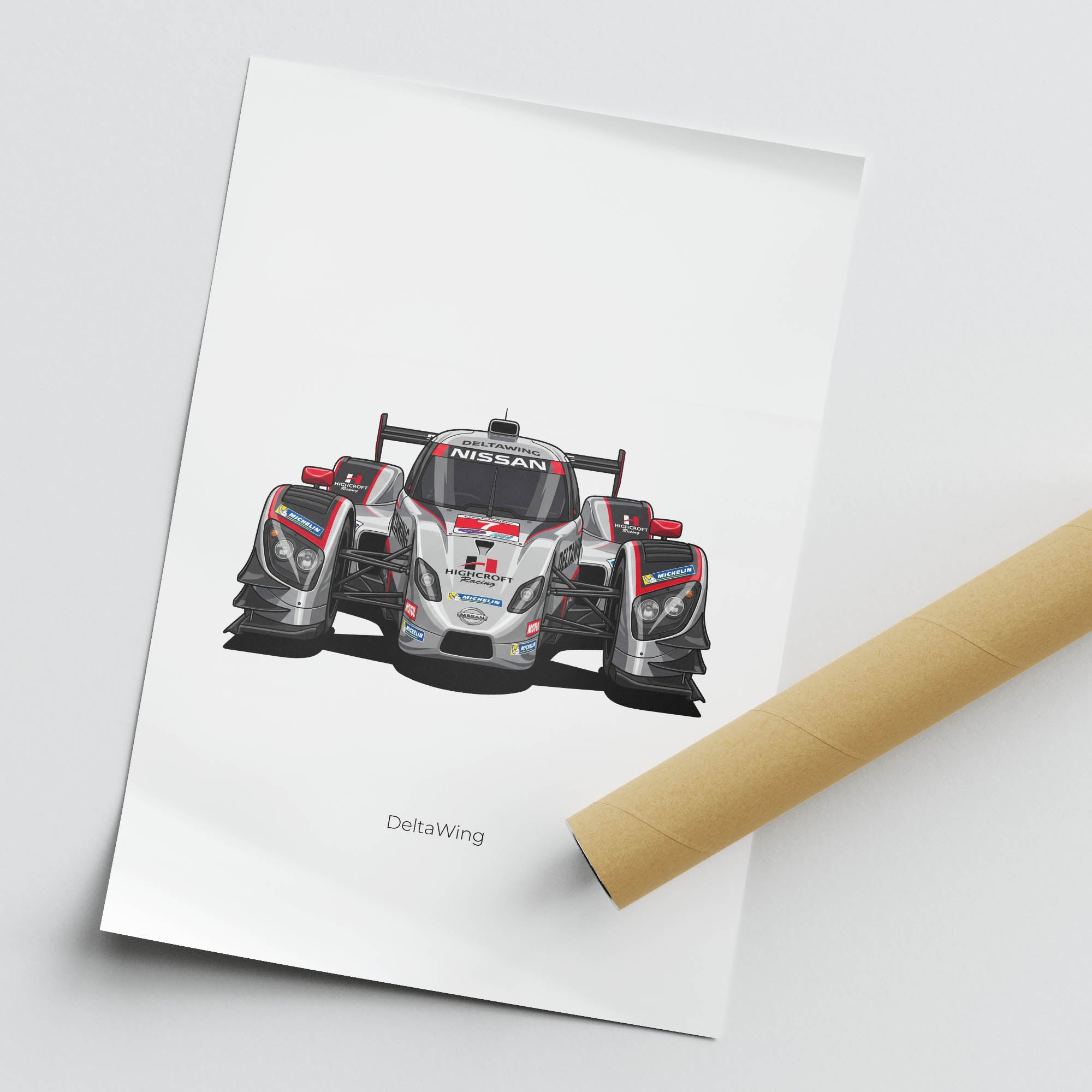 2012 Deltawing Highcroft – Car Print