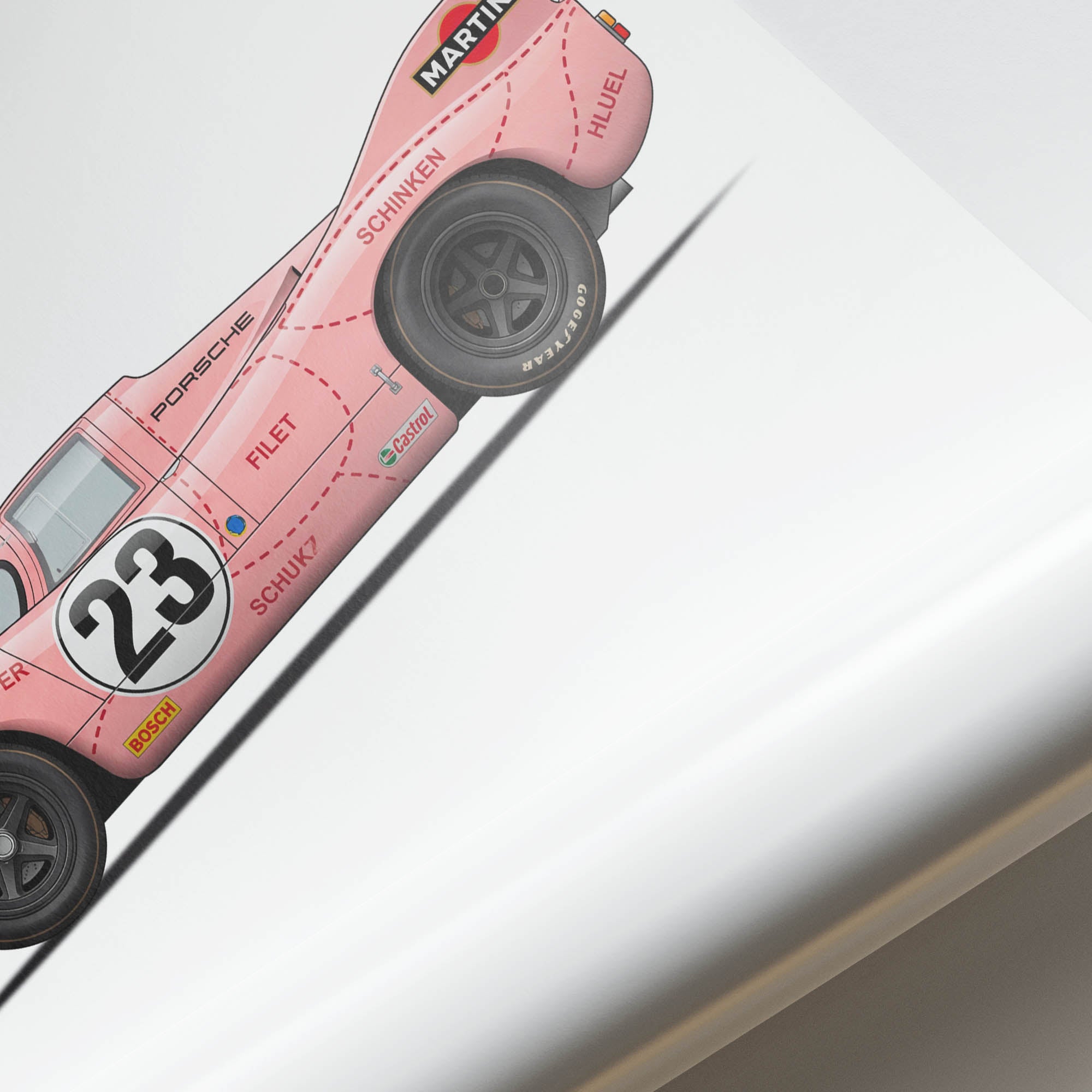 1971 Porsche – Car Print