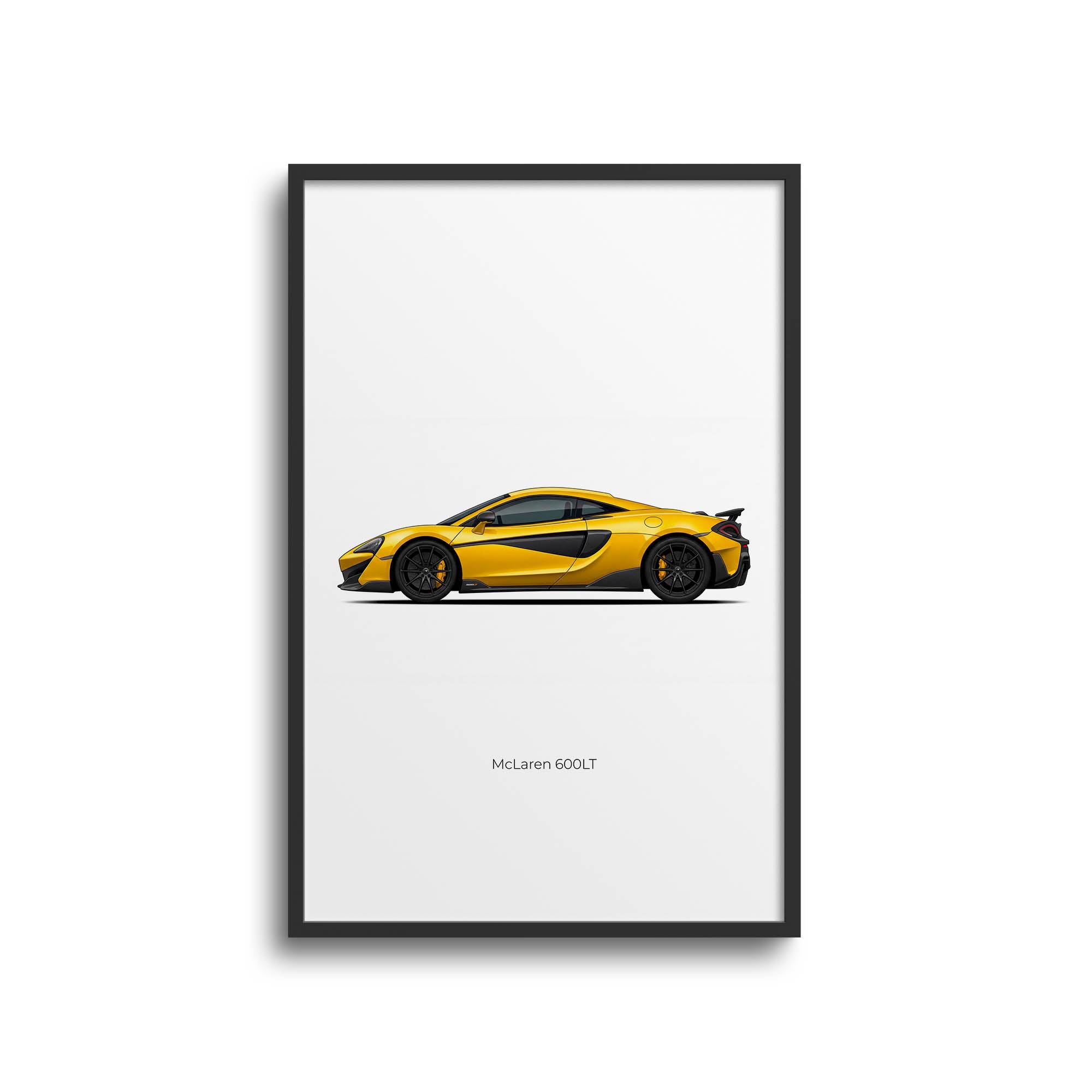 2019 McLaren 600LT Sicilian – Car Print