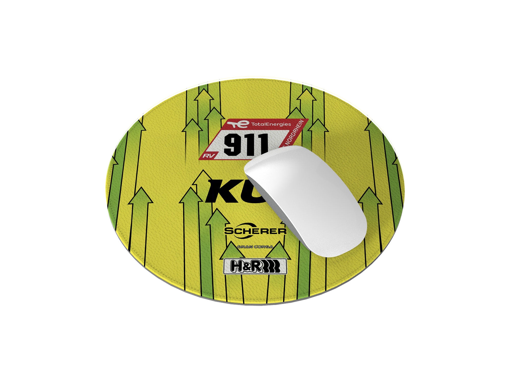 Porsche GT Mouse Mat – High Quality Motorsport Mouse Pad with Manthey Racing Design