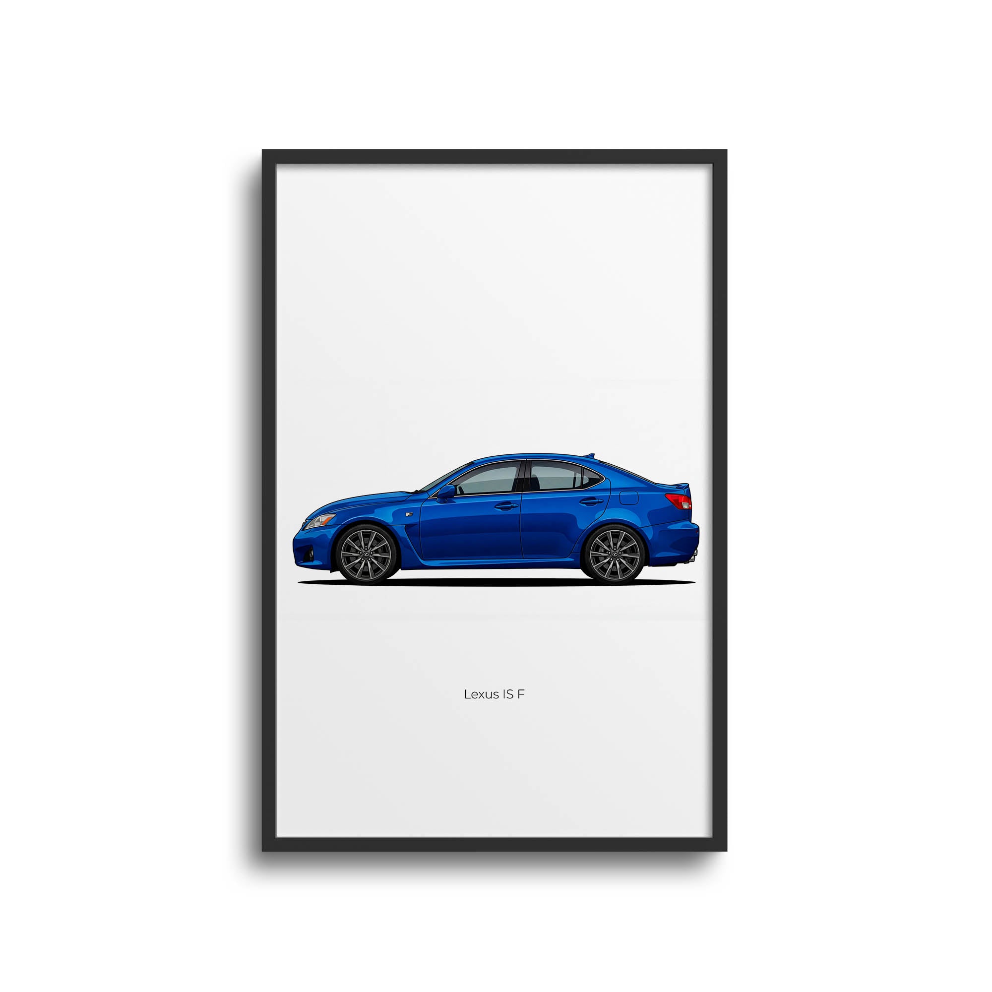 2010 Lexus Is F Ultrasonic – Car Print