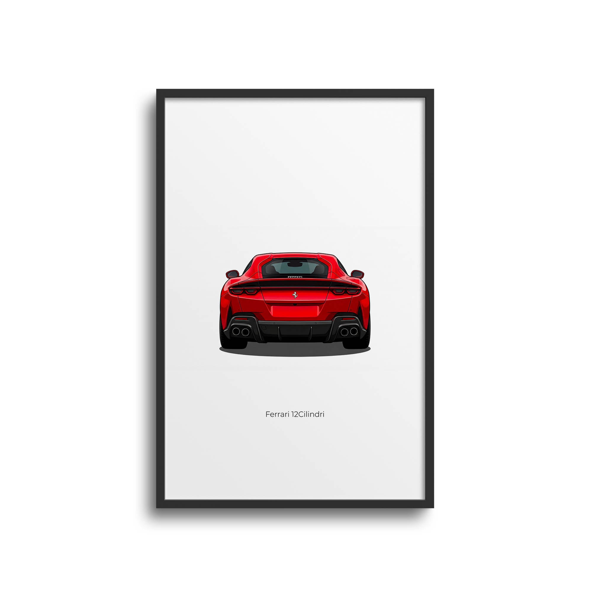 2025 Ferrari 12CILINDRI – Car Print