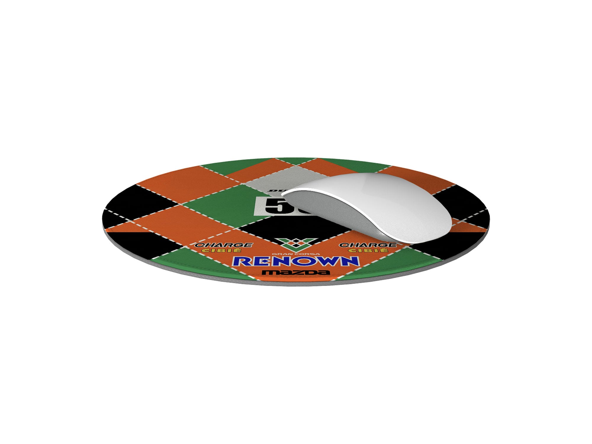 787B Mouse Mat – Racing Mouse Pad with Rotary Engine Design & Smooth Surface