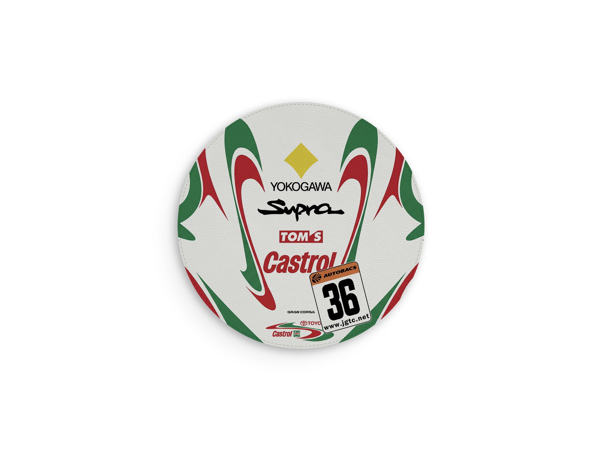 TOYOTA Castrol Mouse Mat – 1997 JGTC SUPRA Car #36 Racing Pad by Gran Corsa