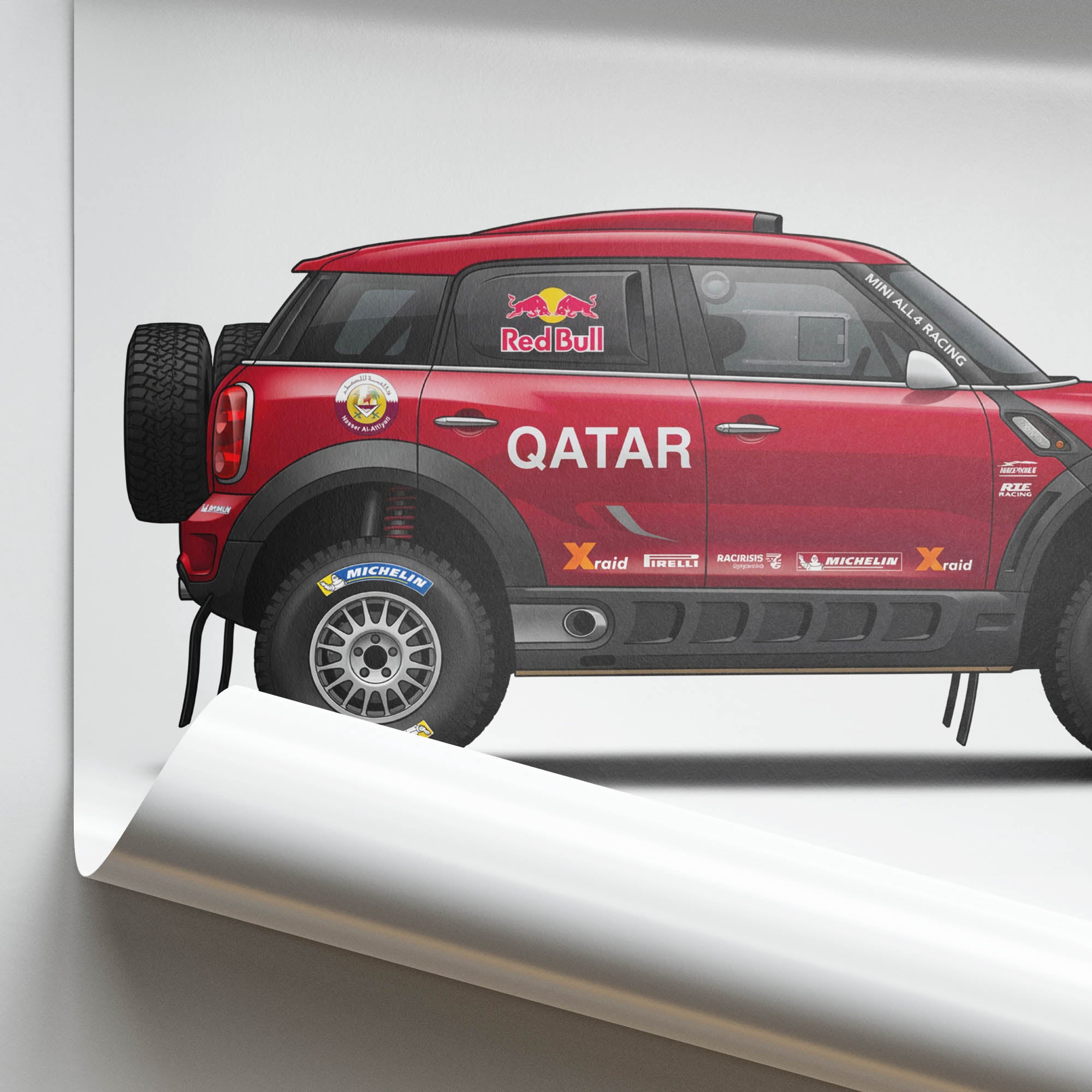 2015 Mini ALL4 – Car Print