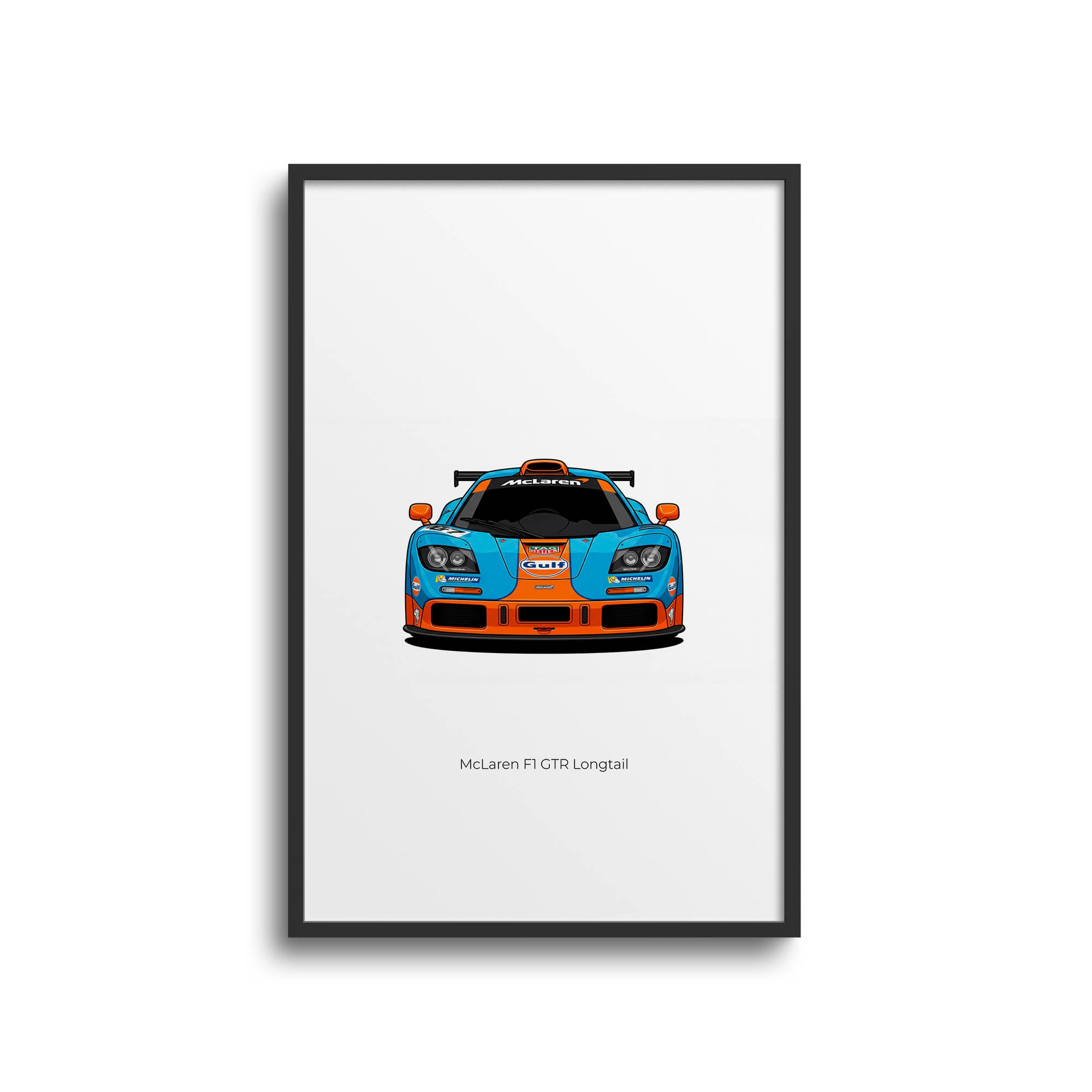 1997 McLaren GTR Longtail – Car Print