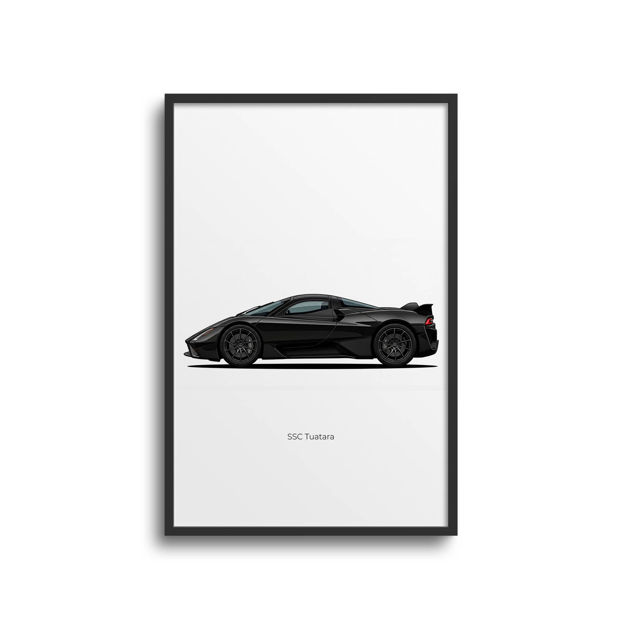 2021 Ssc Tuatara – Car Print (Side)