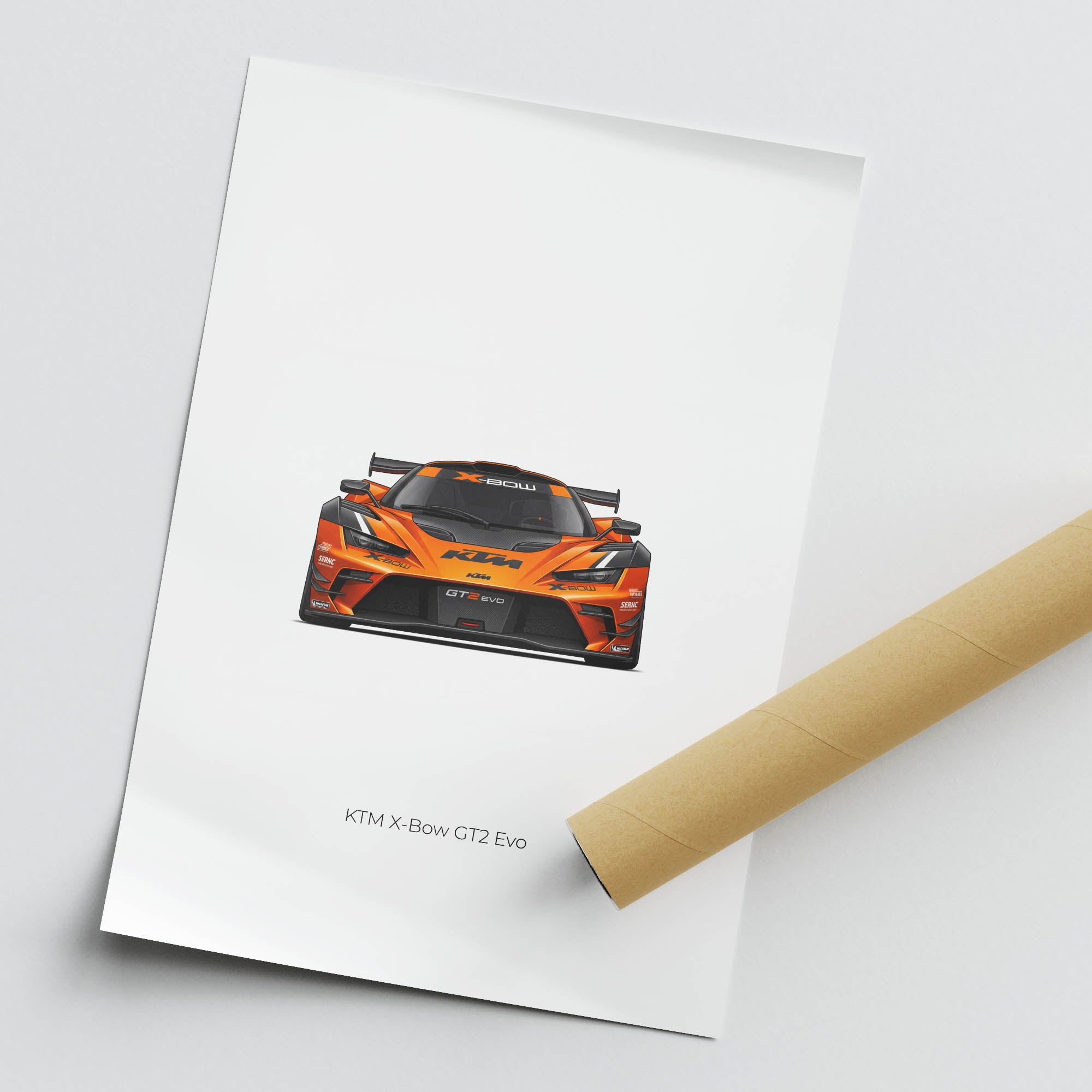 2025 KTM X Bow GT2 Evo Ready To Race – Car Print
