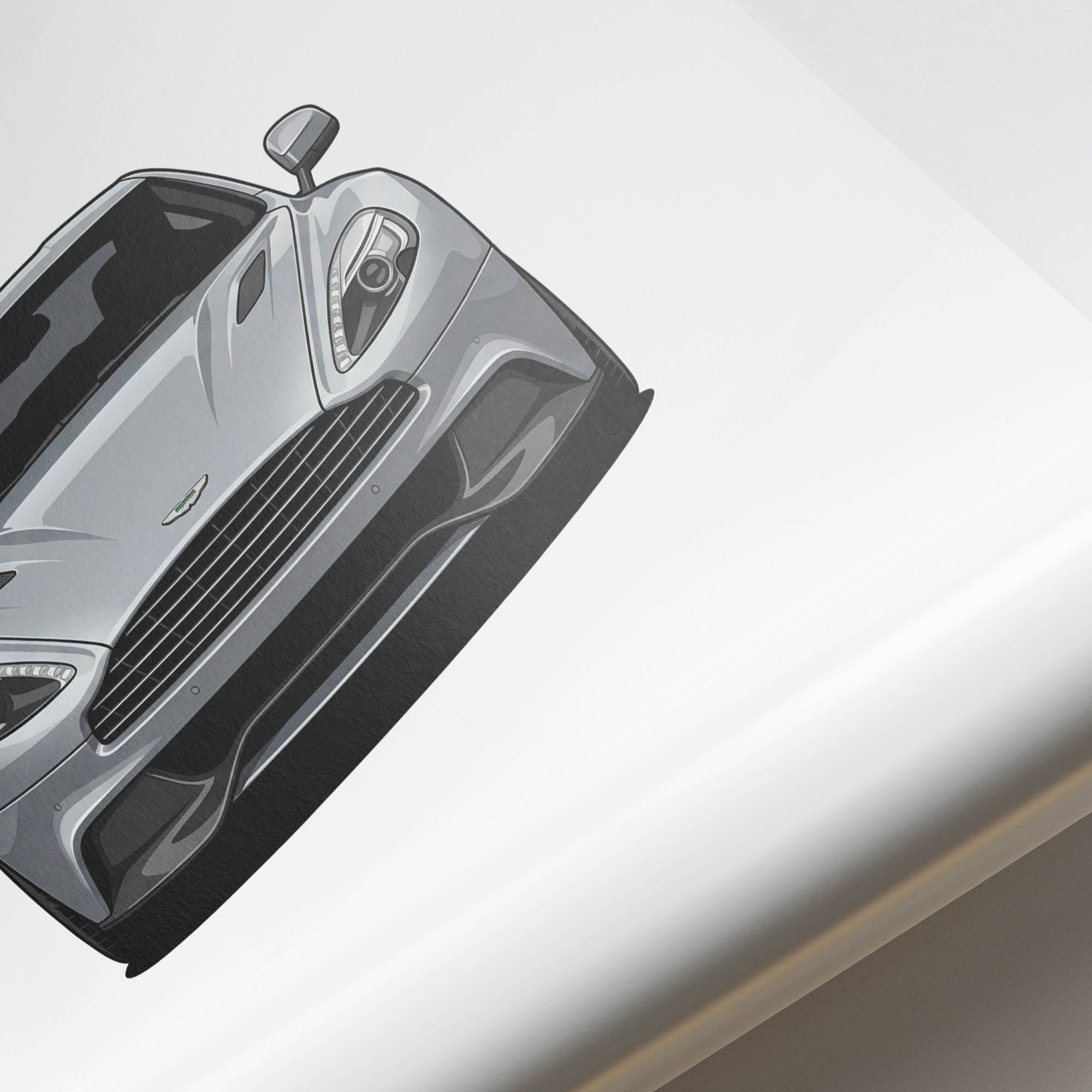 2012 Aston Martin Vanquish Skyfall – Car Print