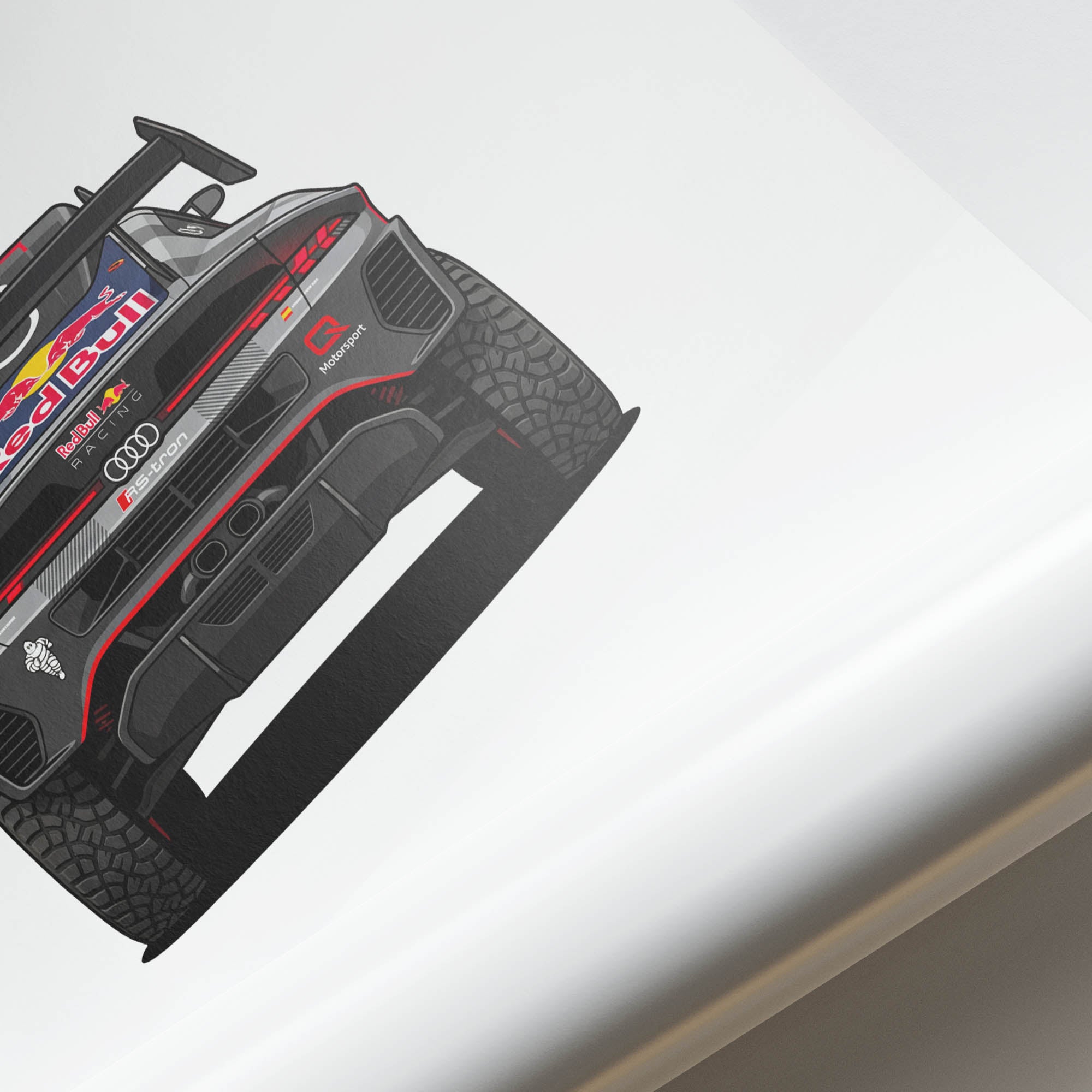 2024 Audi RS Q e-tron E2 Carlos Sainz Winner – Car Print