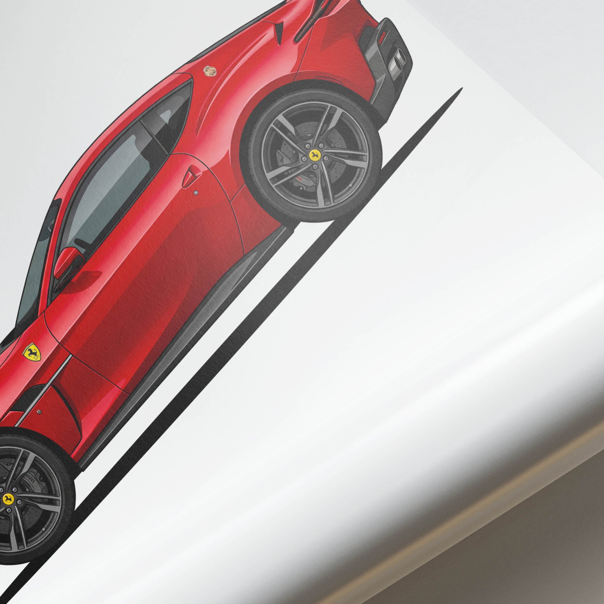 2025 Ferrari 12CILINDRI – Car Print (Side)