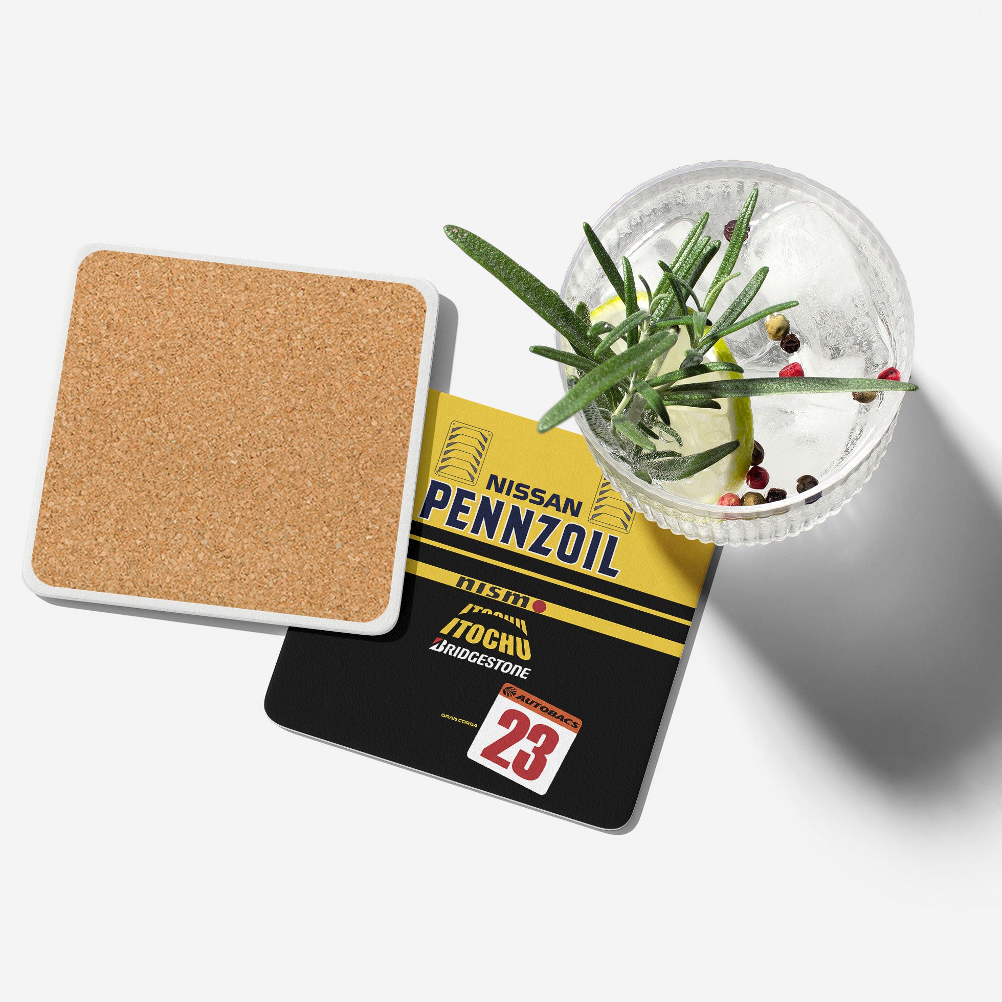 Nissan Skyline Coaster – 1999 R34 GT R NISMO PENNZOIL JGTC Race Car Drinkware