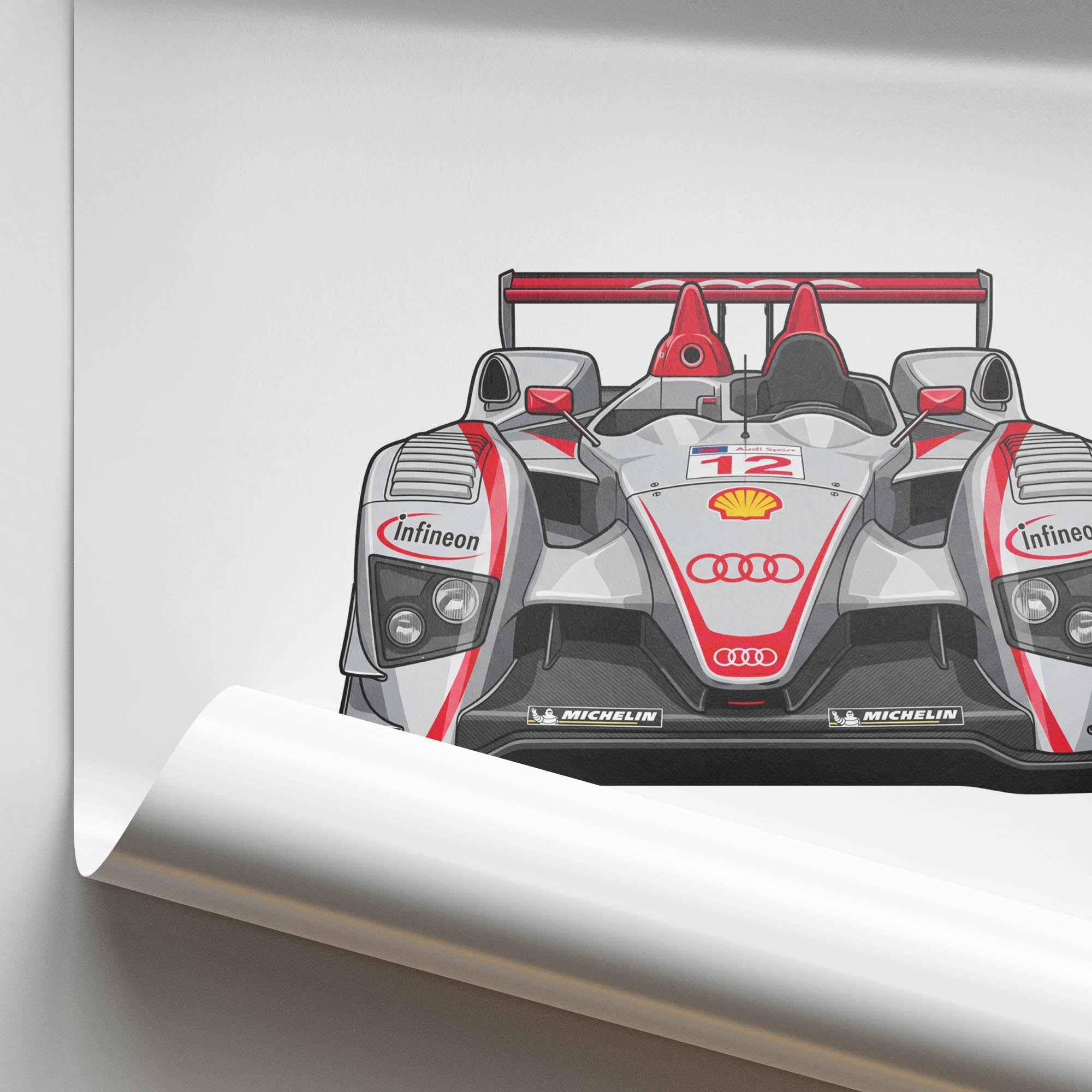 2006 Audi R10 Tdi Audi Sport – Car Print