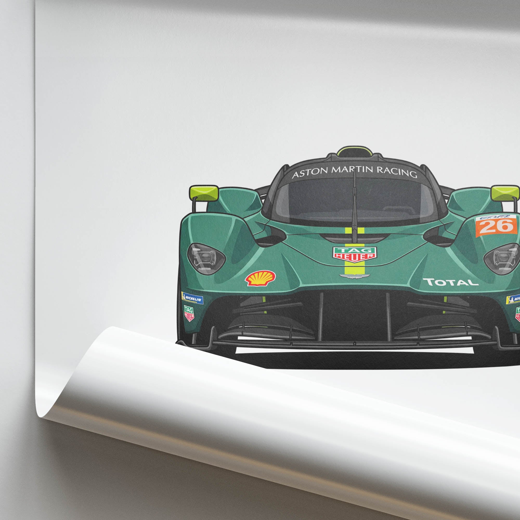 2025 Aston Martin Valkyrie AMR Lmh Hypercar – Car Print