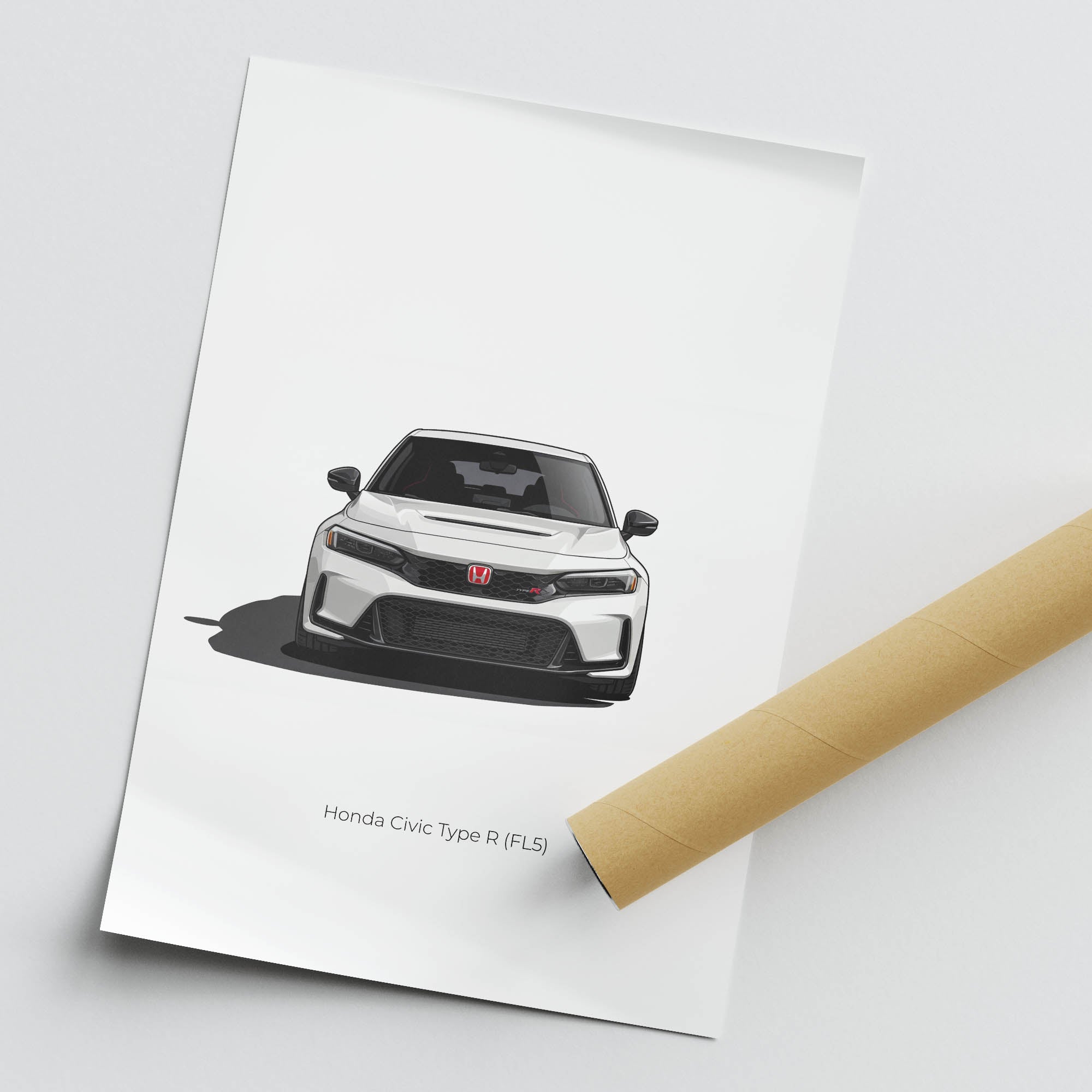 2023 Honda Civic Type R FL5 Championship – Car Print (Front)
