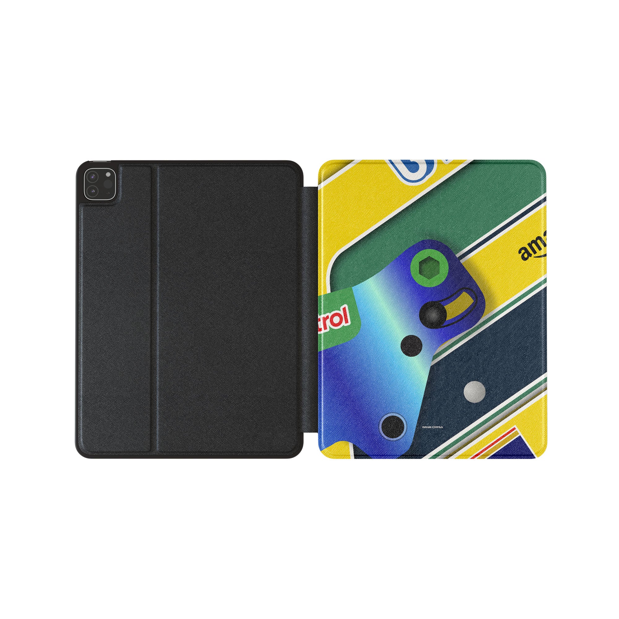 iPad Case – Pierre Gasly Alpine F1 Helmet Design Durable Tablet Cover