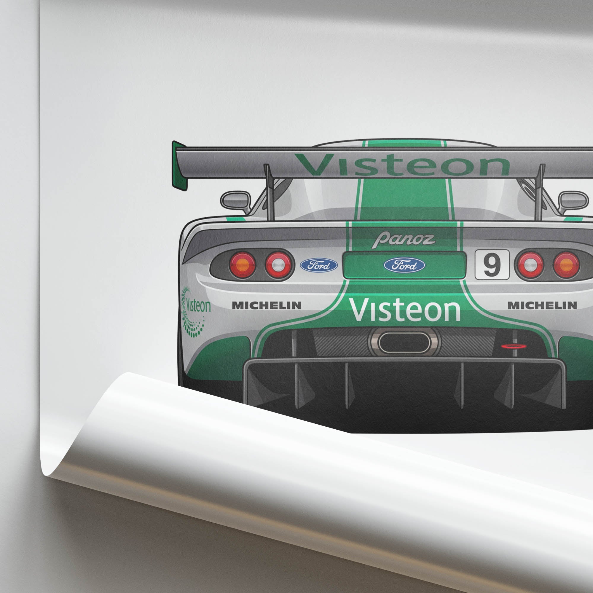 1998 Panoz Esperante GTR 1 Visteon – Car Print