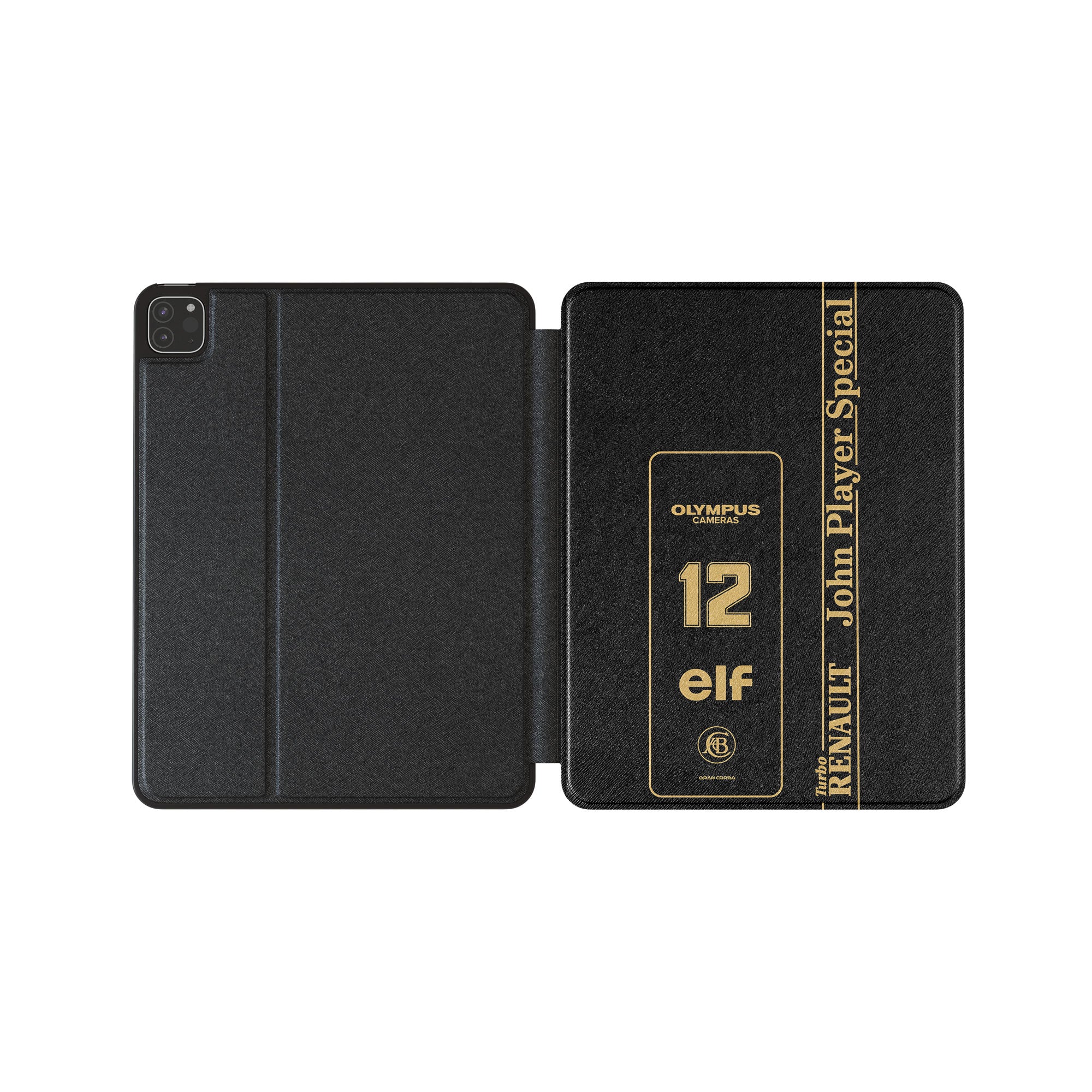 Ayrton Senna iPad Case - 1985 Lotus Racing Cover | Durable Motorsport Sleeve