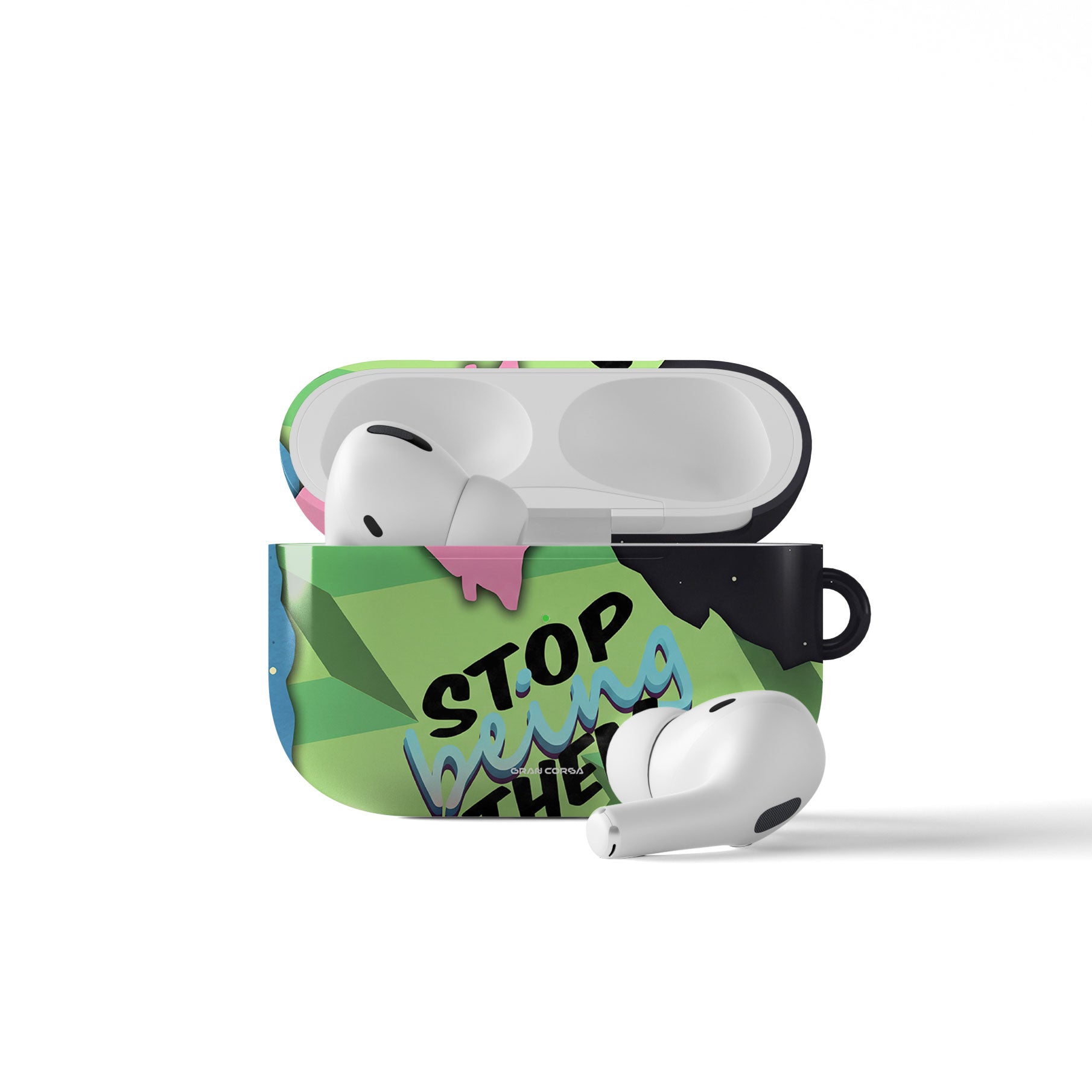 Daniel Ricciardo Stop Being Them F1 – AirPods Case