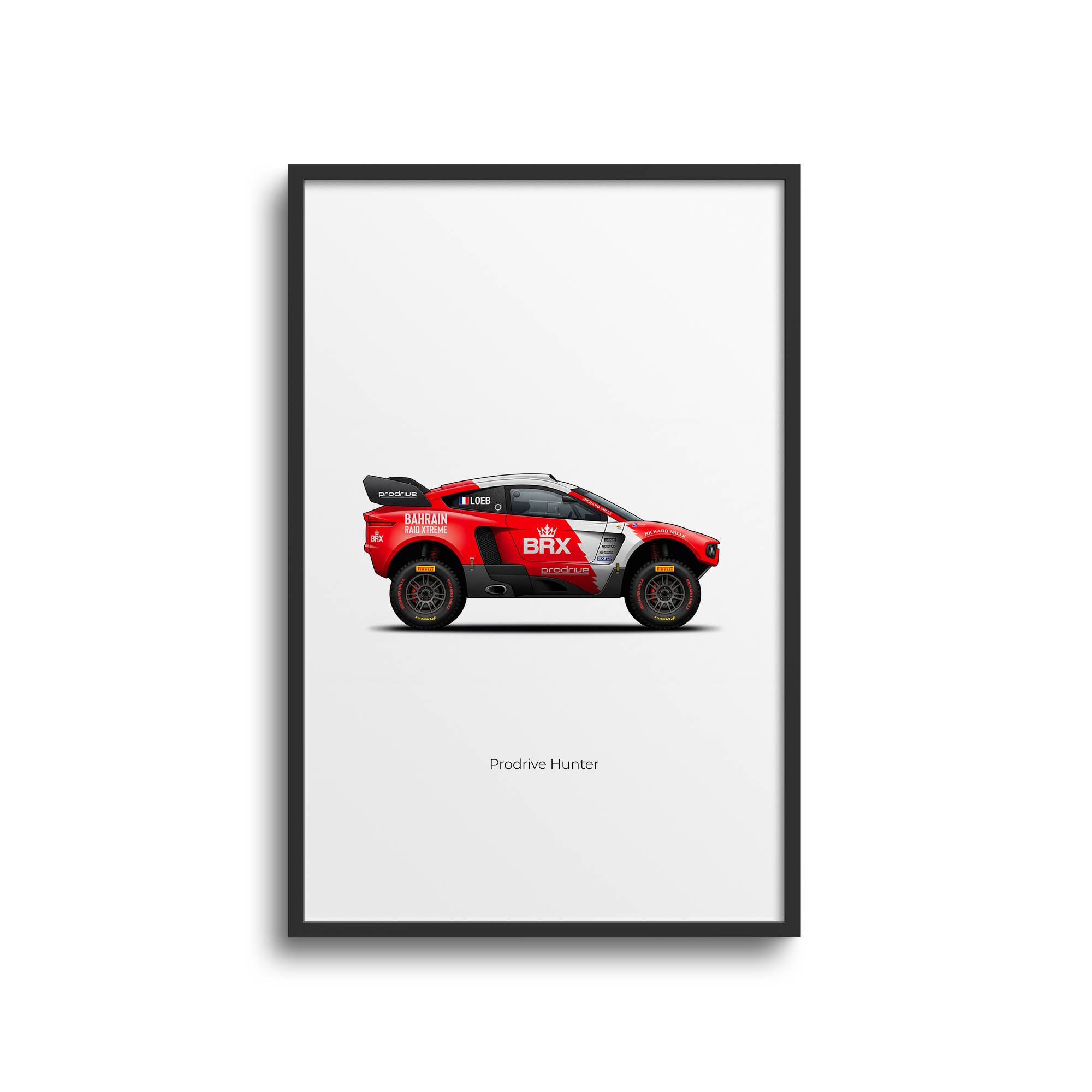 2023 Prodrive Hunter S Bastien Loeb – Car Print (Side)