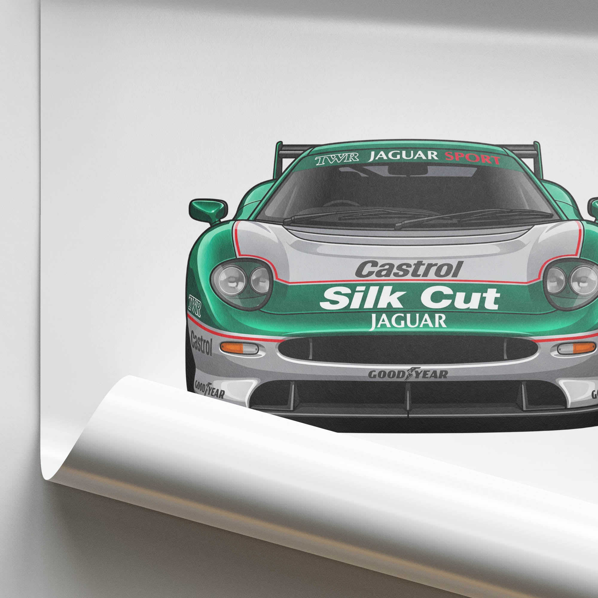 1993 Jaguar XJ220C Twr – Car Print
