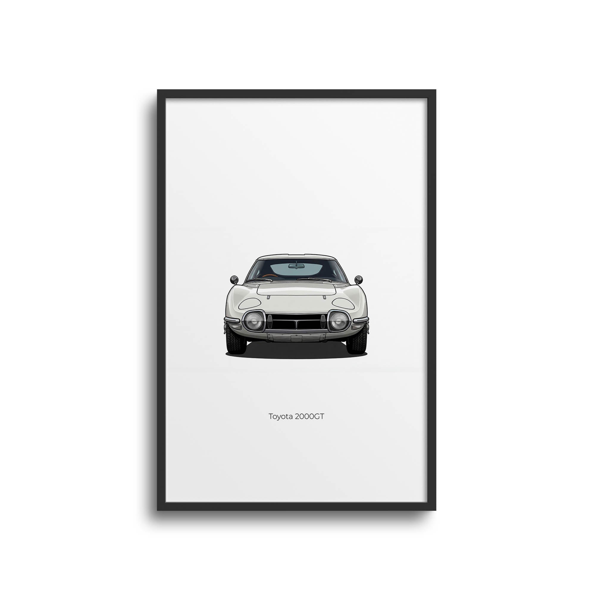 1967 Toyota 2000GT Pegasus – Car Print