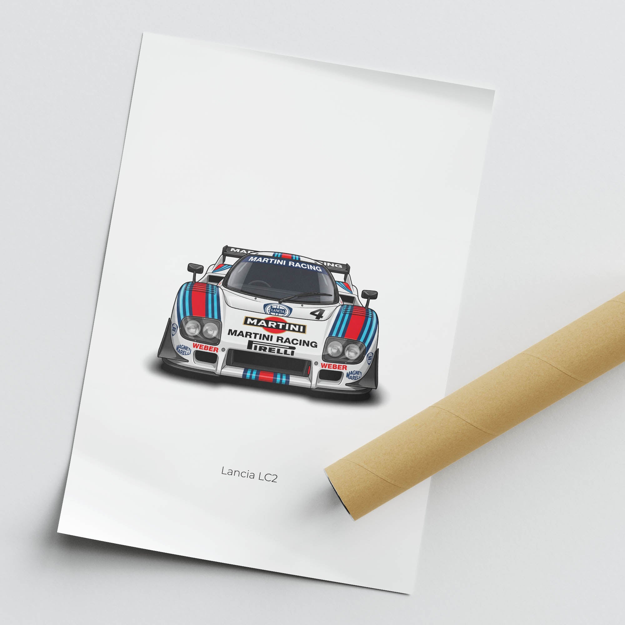 1985 Lancia LC2 – Car Print