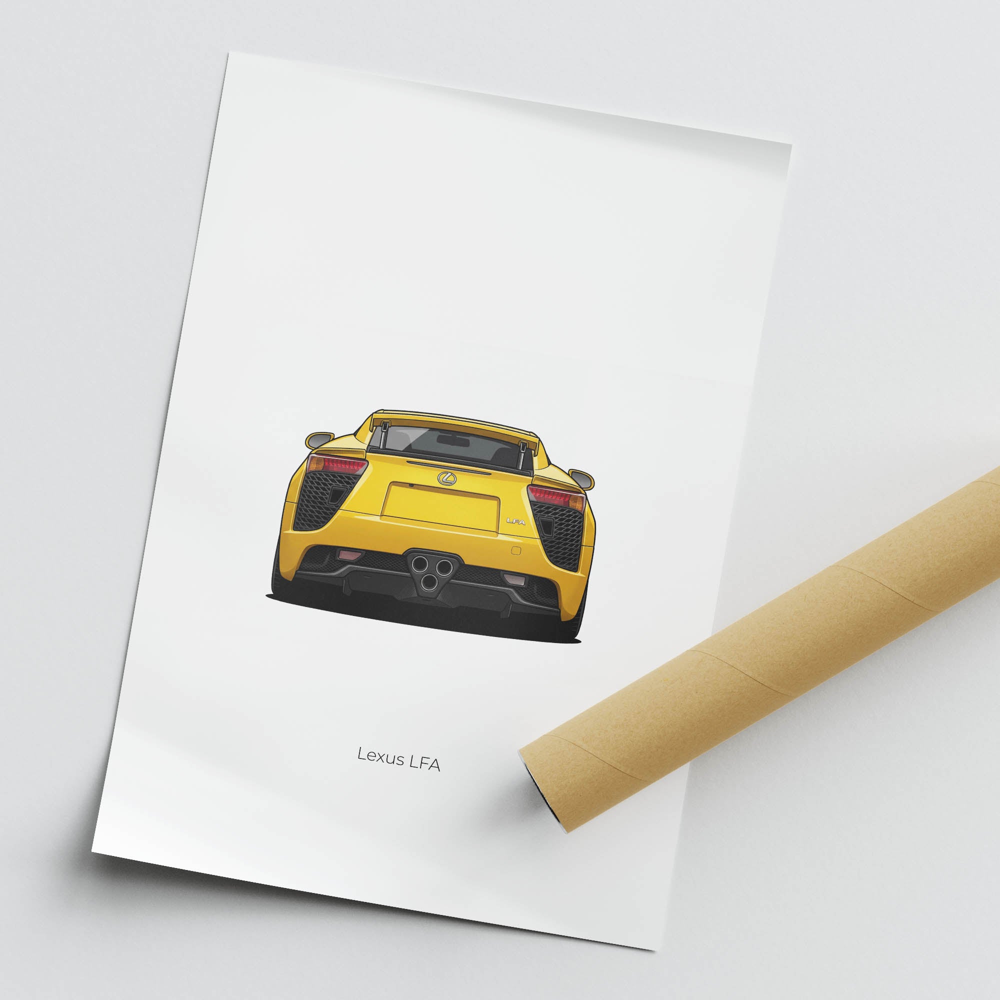 2012 Lexus LFA – Car Print