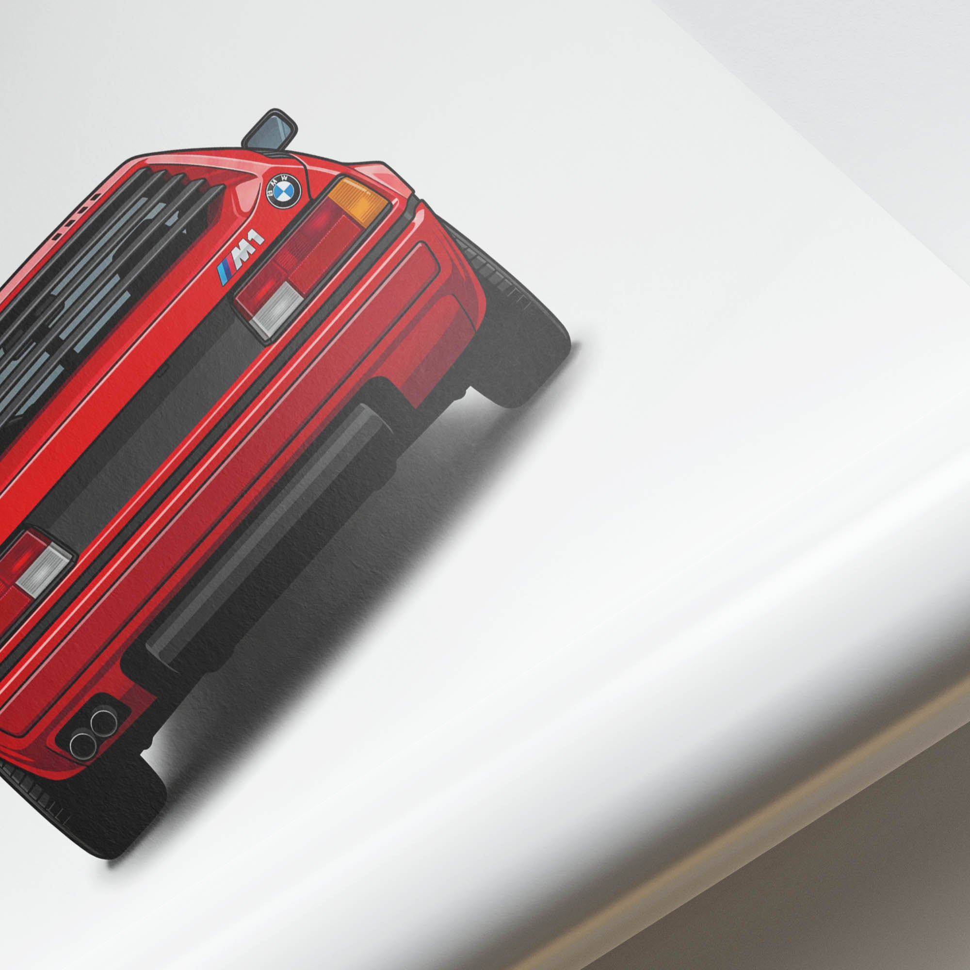1978 BMW M1 – Car Print (Back)
