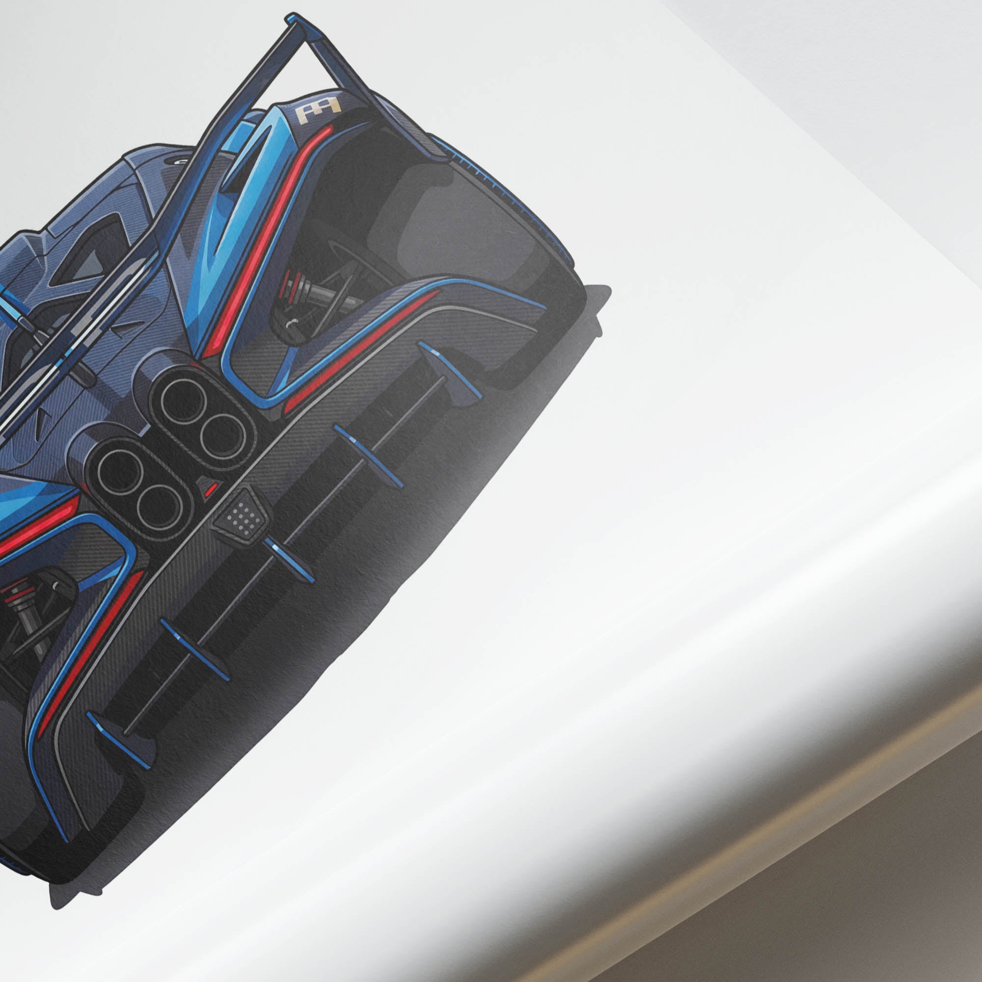 2024 Bugatti Bolide – Car Print