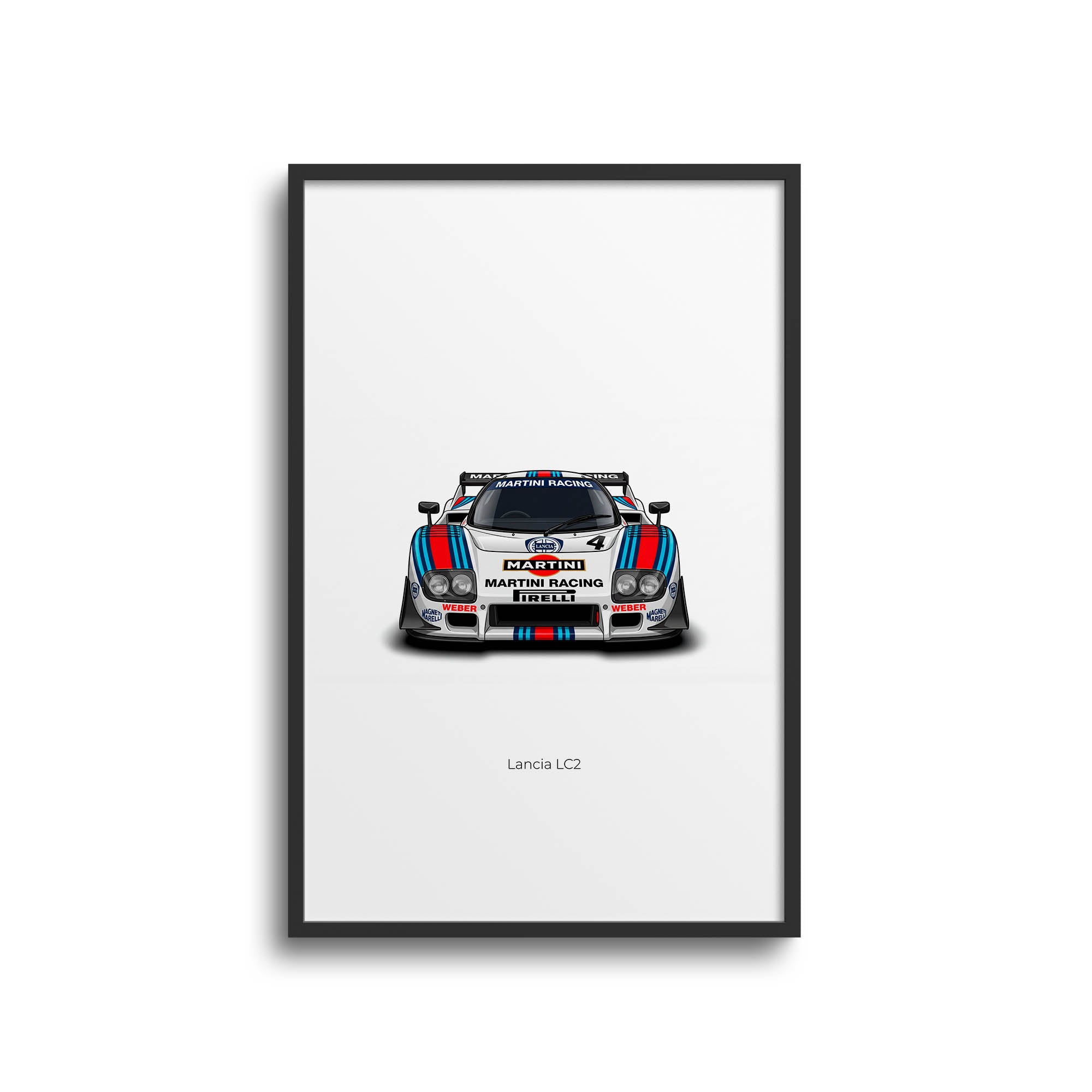 1985 Lancia LC2 – Car Print