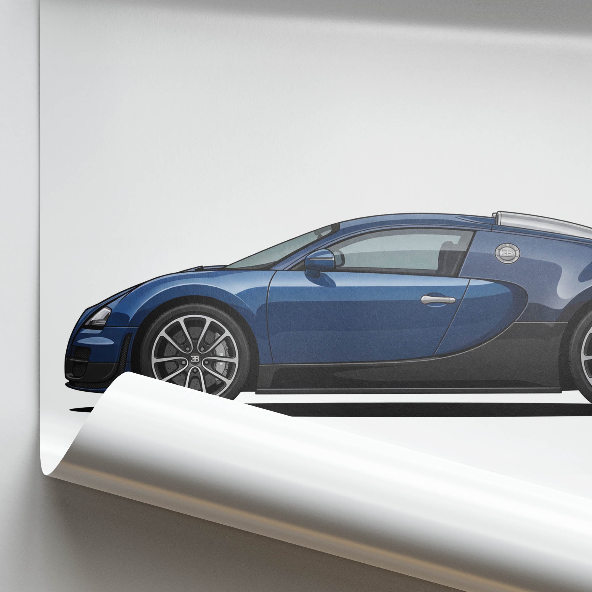 2005 Bugatti Veyron 16 4 Two Tone – Car Print