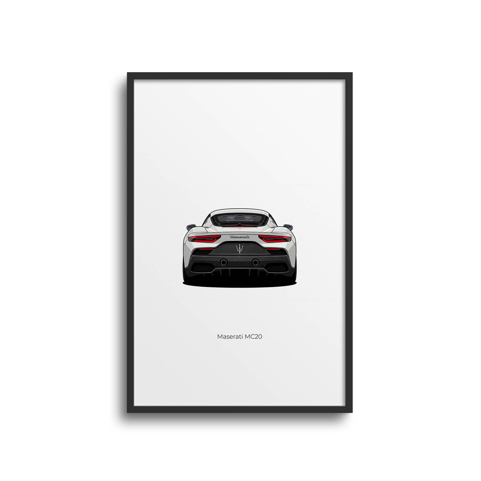 2021 Maserati MC20 – Car Print