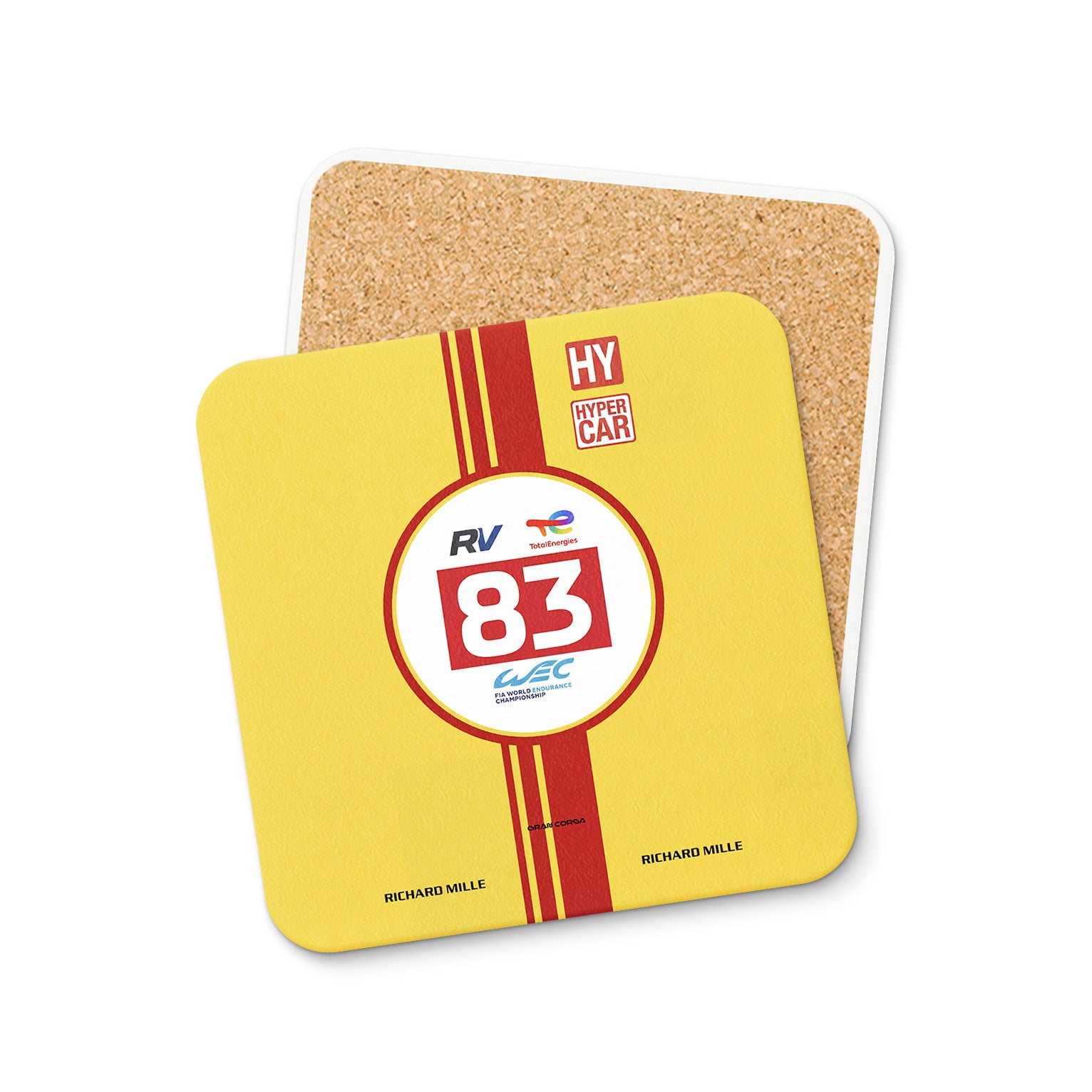 AF Corse Coaster – Official 499P 2024 Racing Fan Gift | Surface Protection