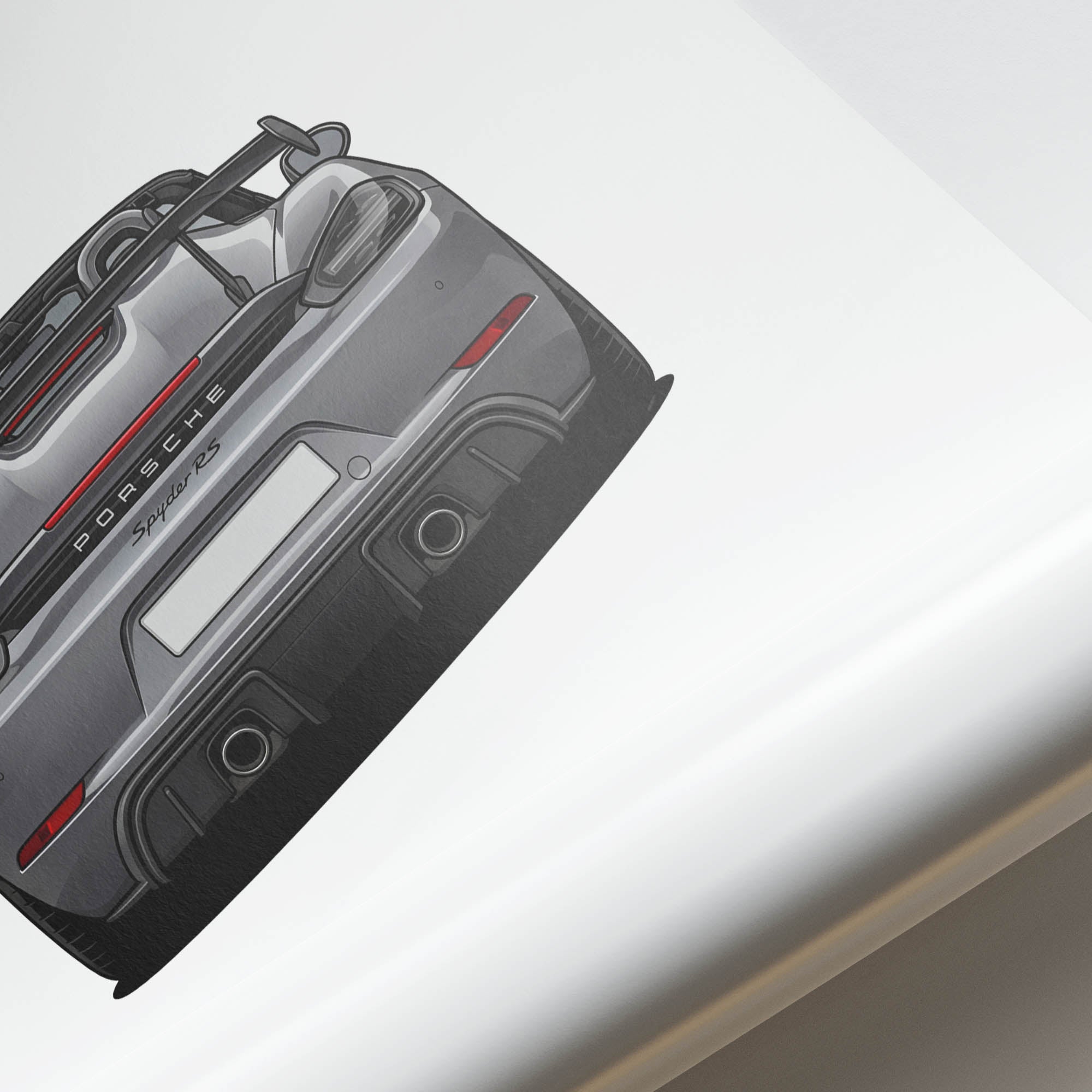 2024 Porsche 718 Spyder RS Vanadium – Car Print