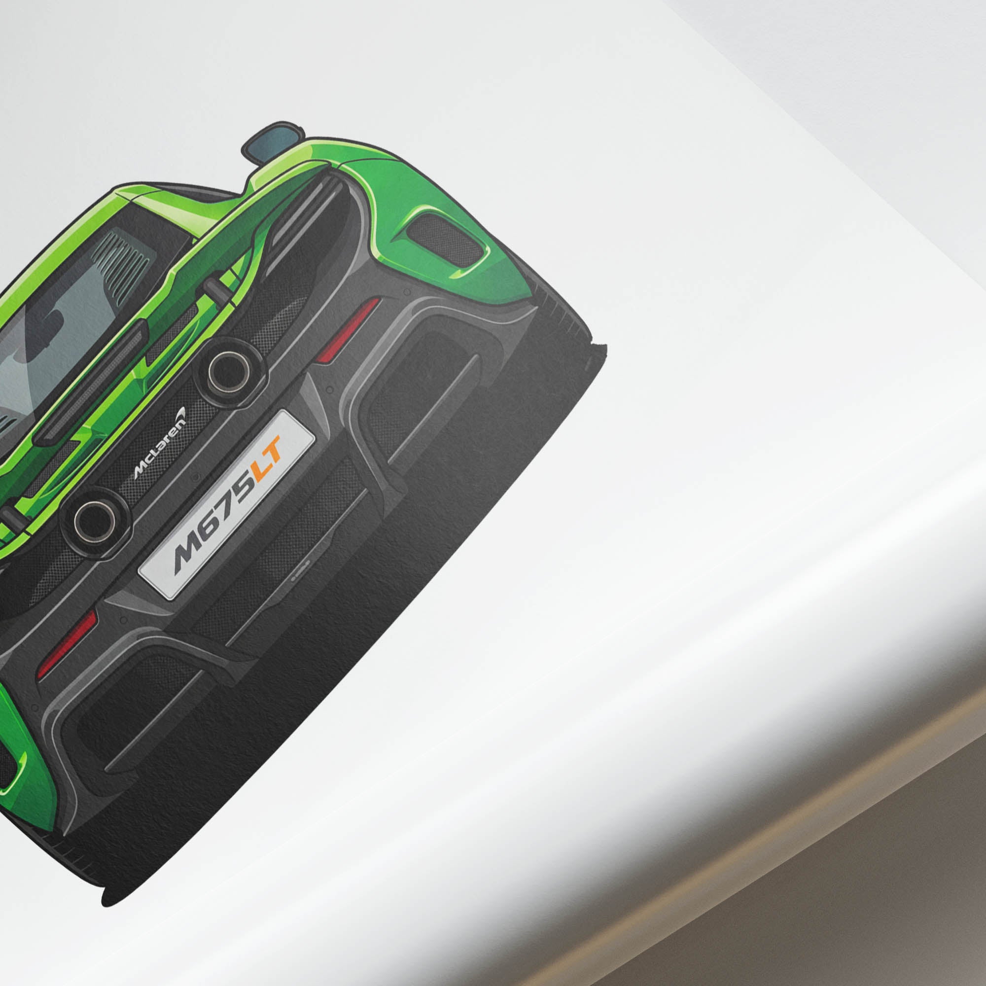 2015 McLaren 675LT Napier – Car Print
