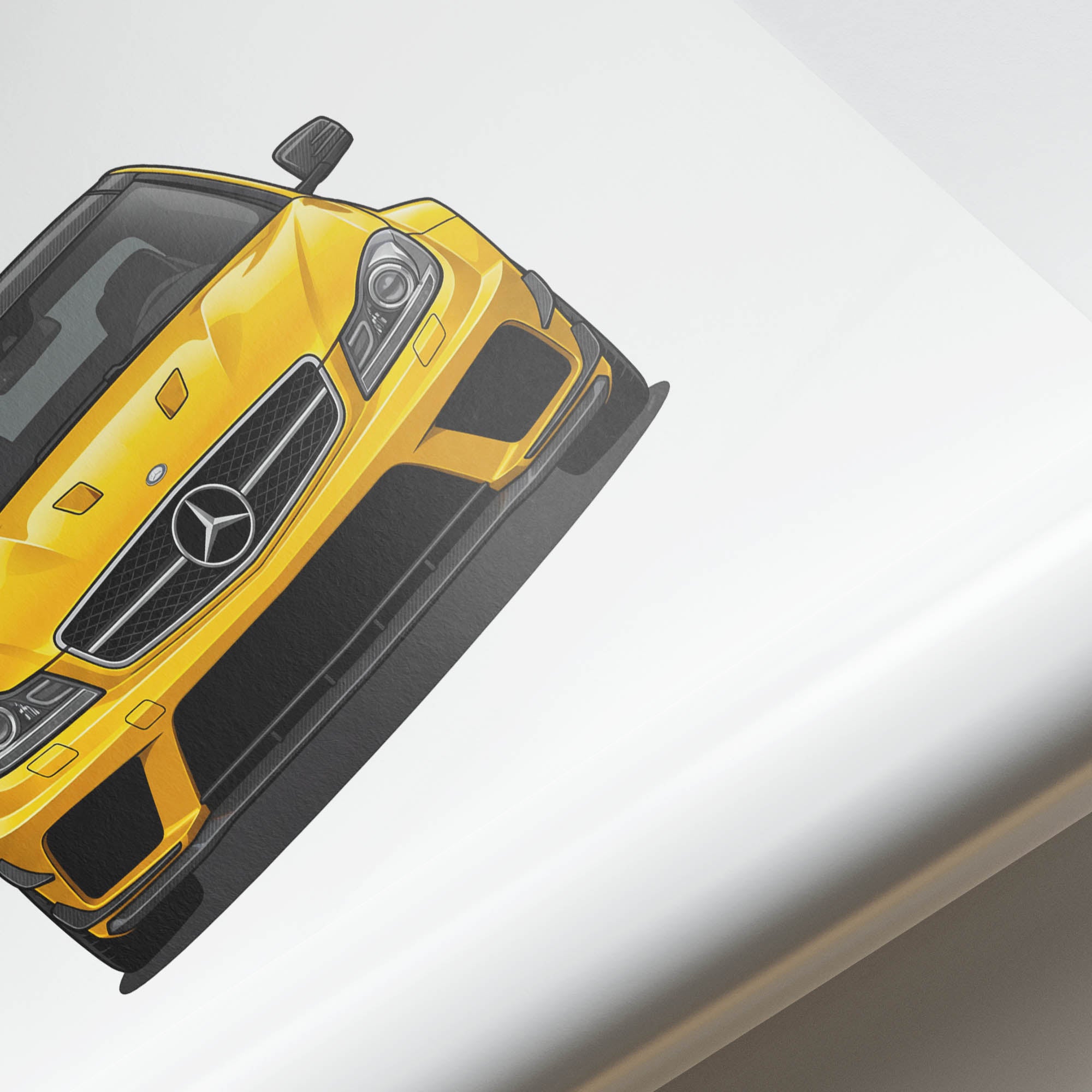 2012 Mercedes-Benz C63 AMG Coupe – Car Print