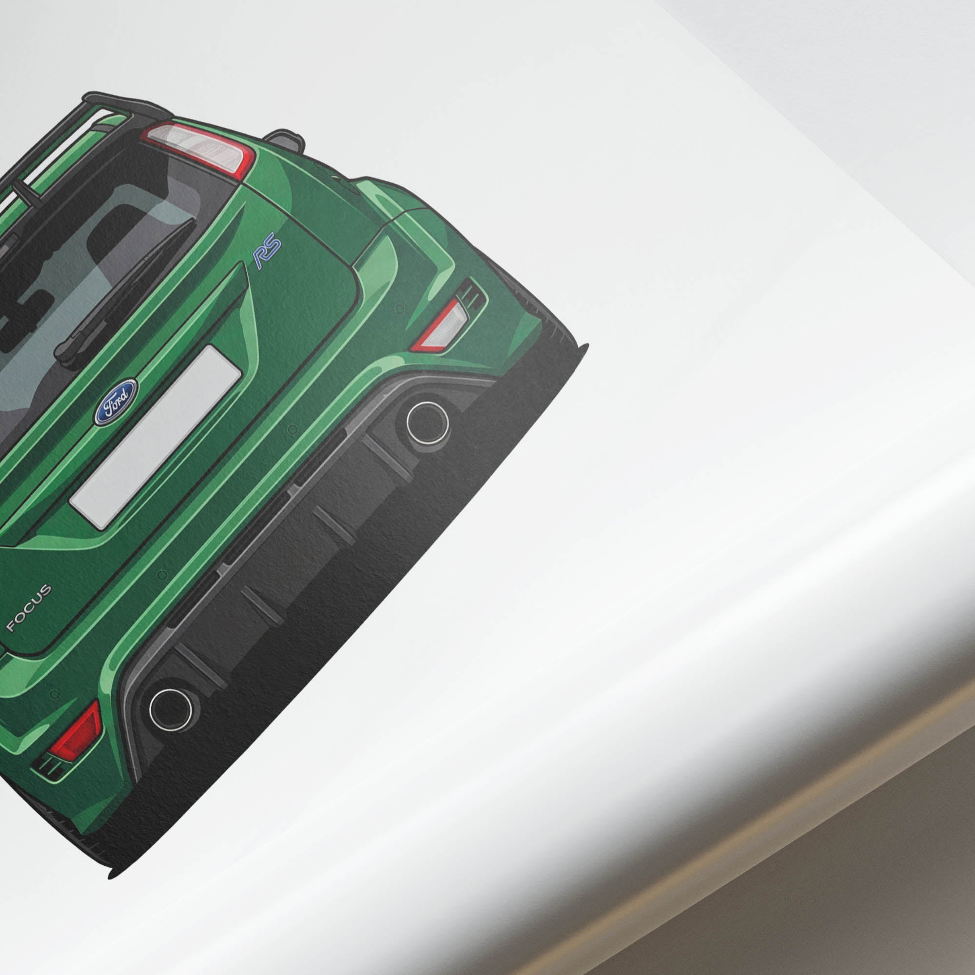 2009 Ford Focus RS MK2 Ultimate – Car Print
