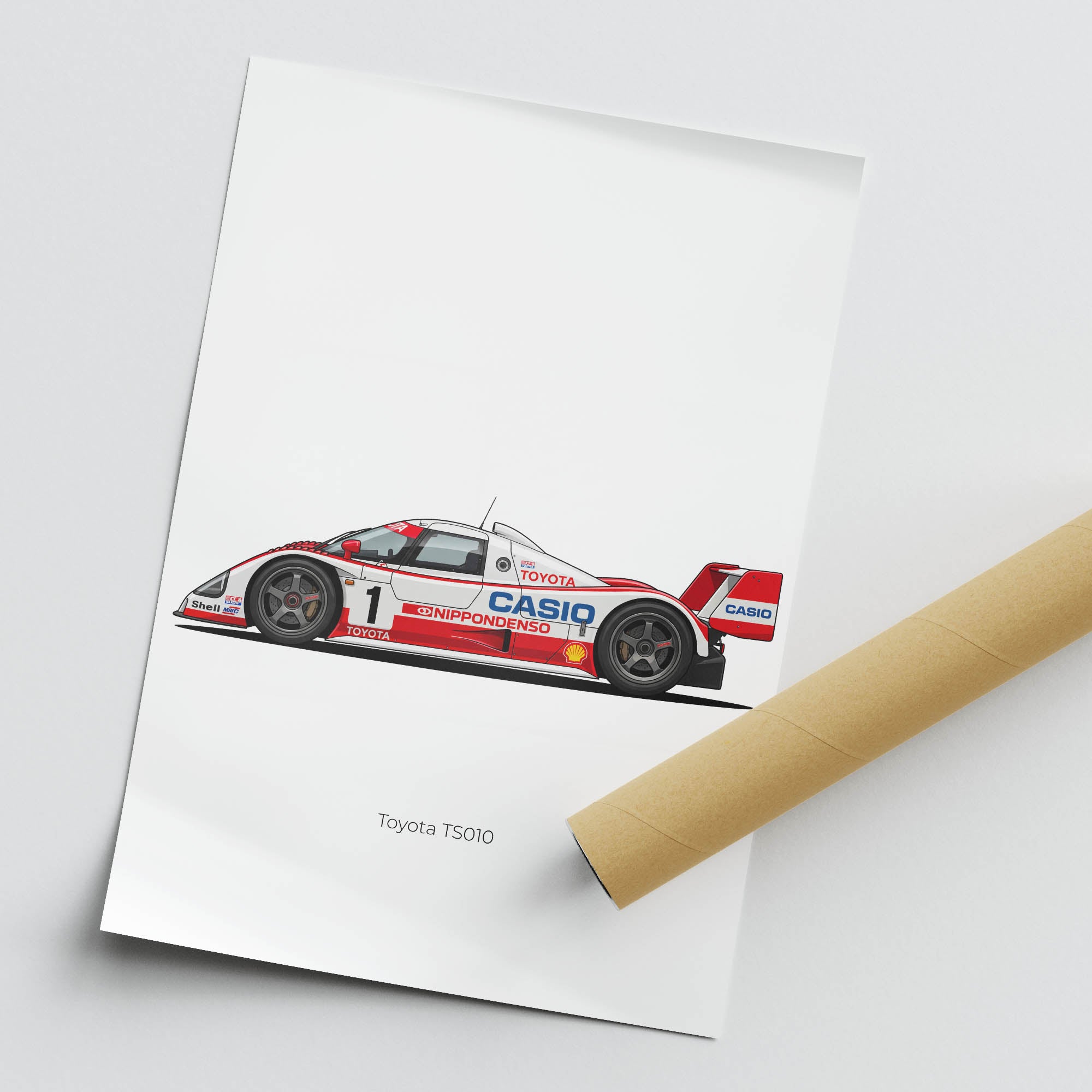 1992 Toyota TS010 Casio – Car Print