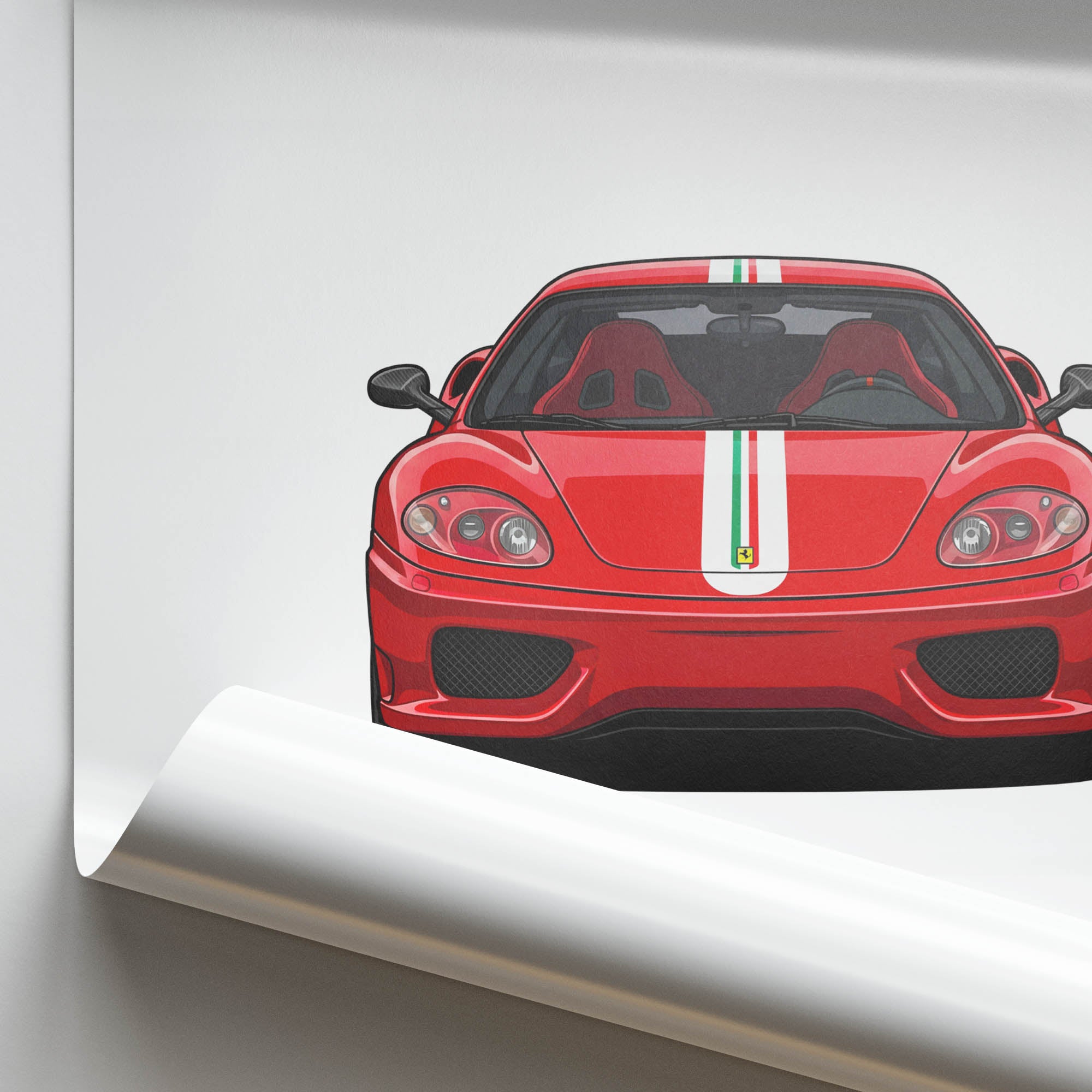 2003 Ferrari Challenge Stradale – Car Print