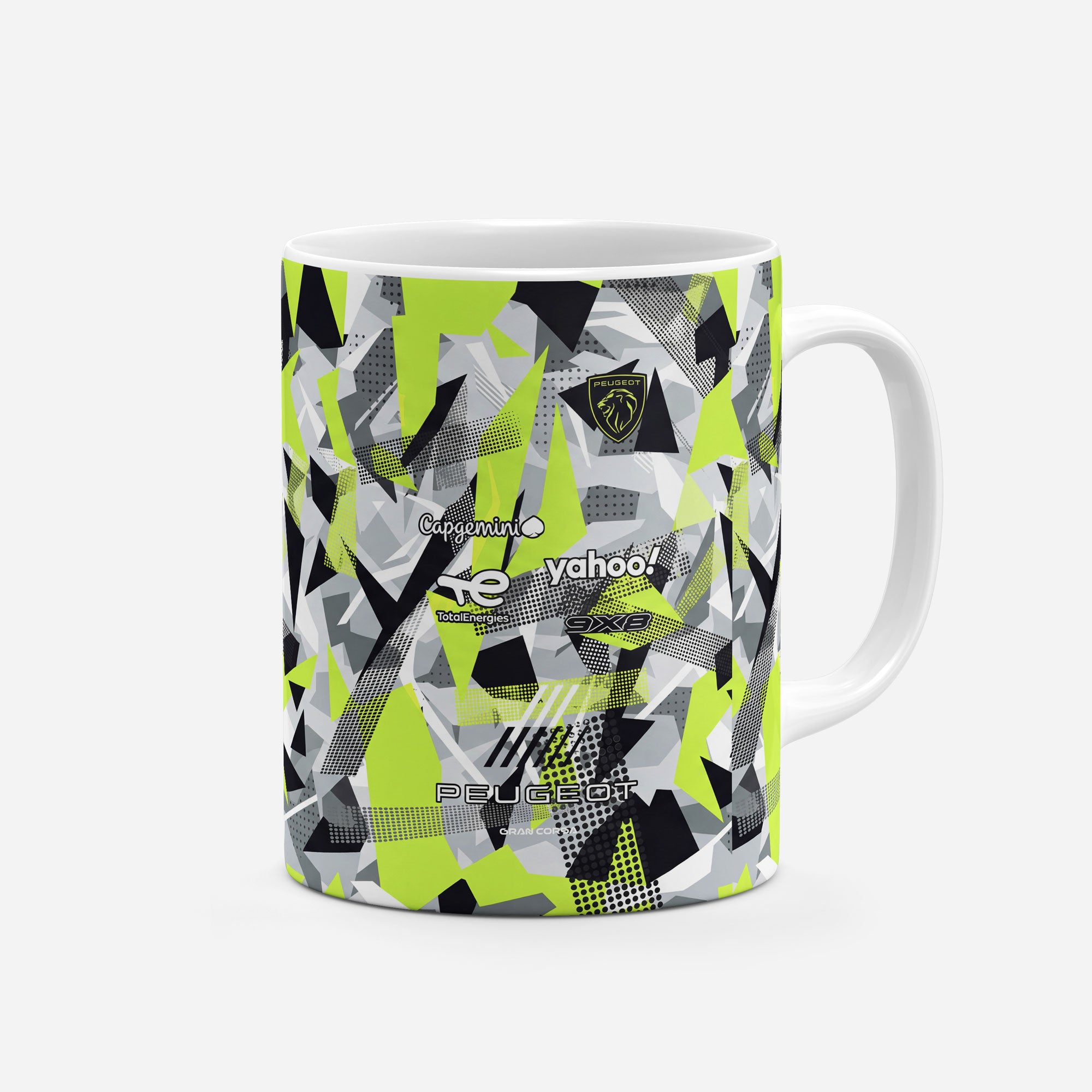 Peugeot 9X8 Mug – Racing Coffee Mug With Vibrant Race Inspired Design