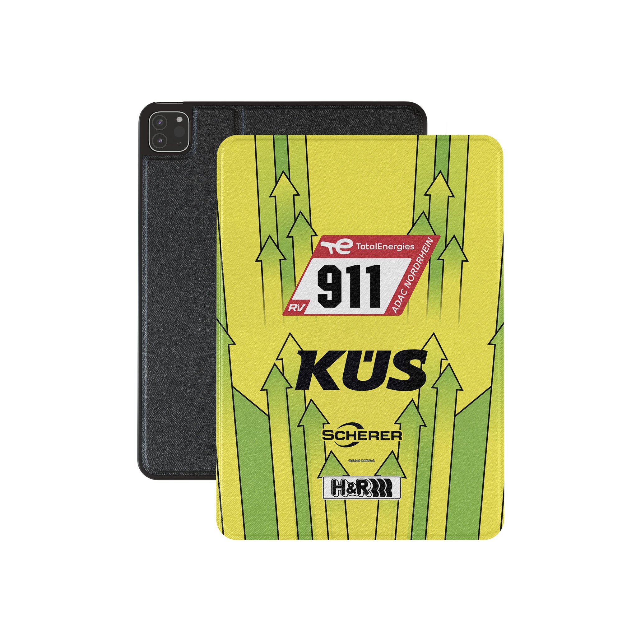 Porsche iPad Case - Gran Corsa GT3 Design Durable Tablet Protection Cover